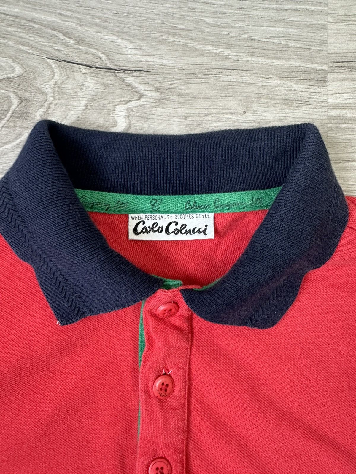 Carlo Colucci × Japanese Brand × Vintage Carlo Colucci Vintage Polo Shirts Size US M / EU 48-50 / 2 - 9 Thumbnail