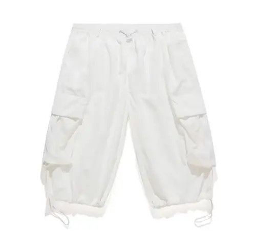 Imperial Denim 21SS Tokyo Union White Multi Pockets Cargo Pants Size US 34 / EU 50 - 2 Thumbnail