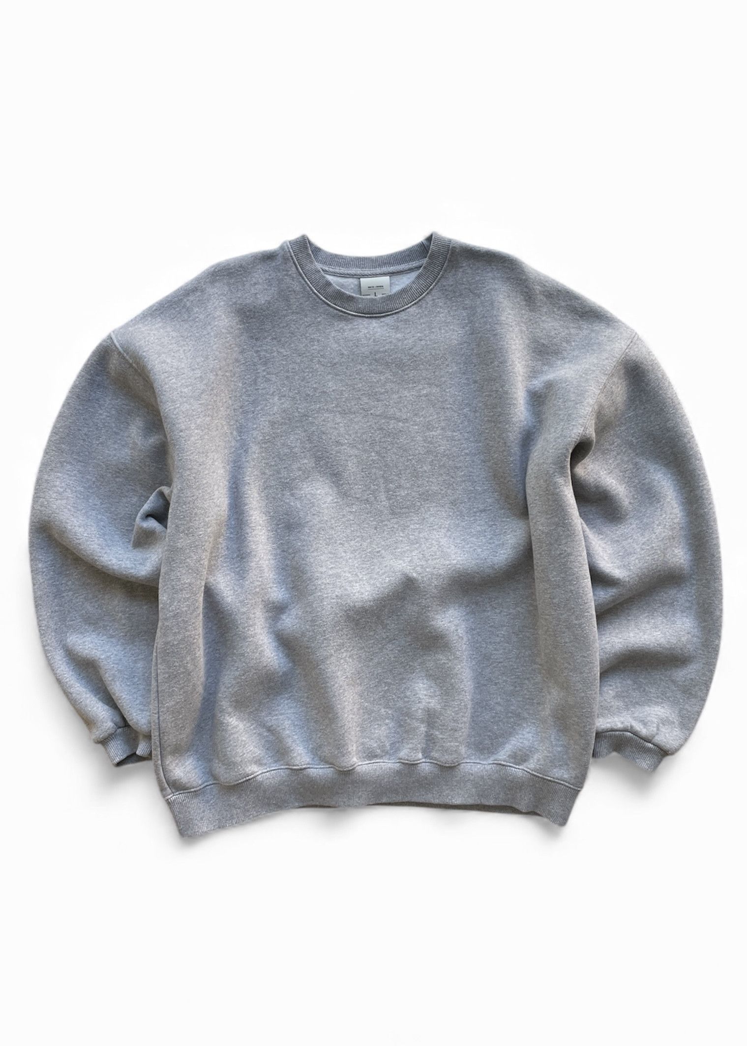 Japanese Brand Oversized premium blank boxy skater hiphop sweatshirt Size US L / EU 52-54 / 3 - 1 Thumbnail