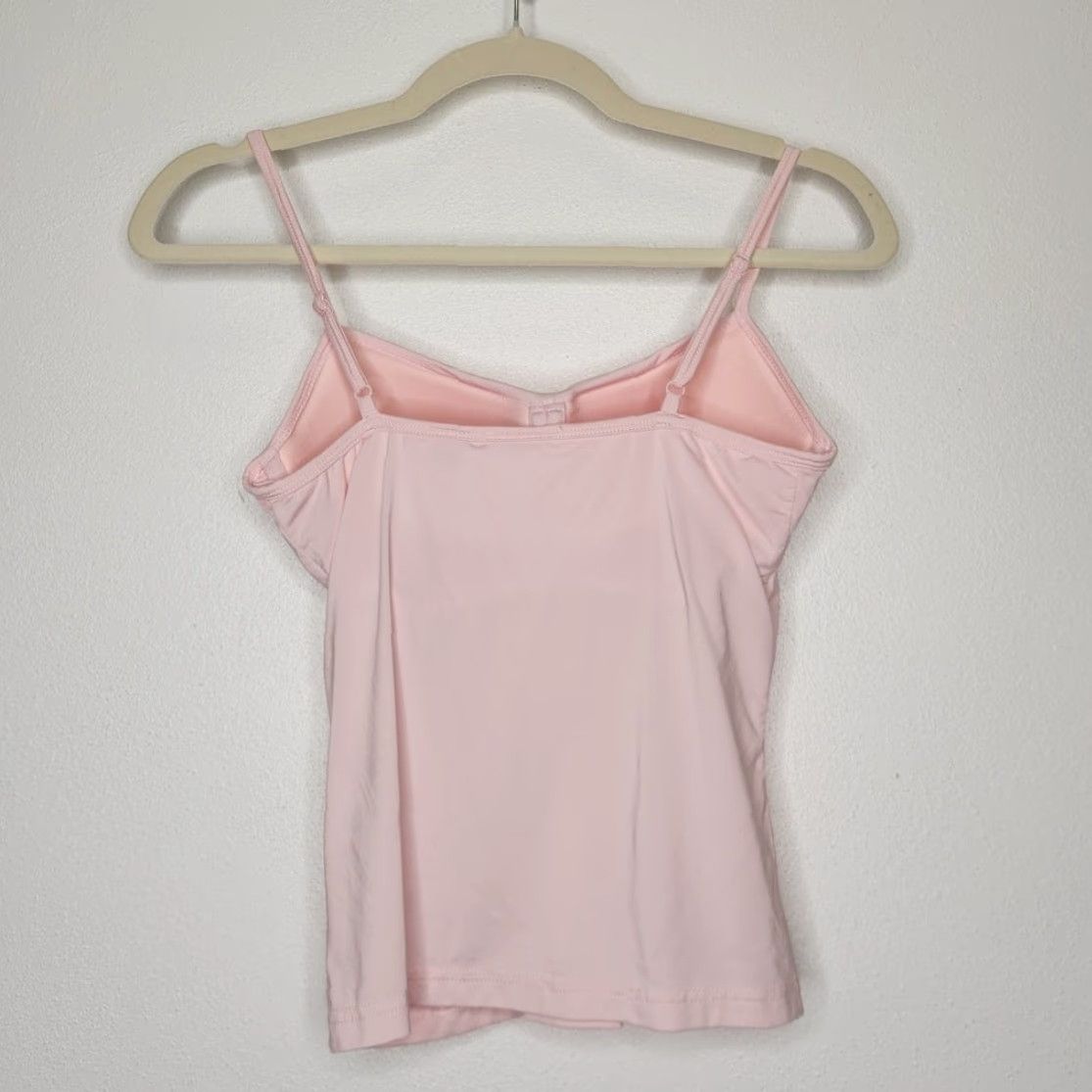 Energie VINTAGE Energie Pink Padded Cami Shelf Bra Tank Top Fairy Streetwear M Pink Tank Womens Size M / US 6-8 / IT 42-44 - 4 Thumbnail