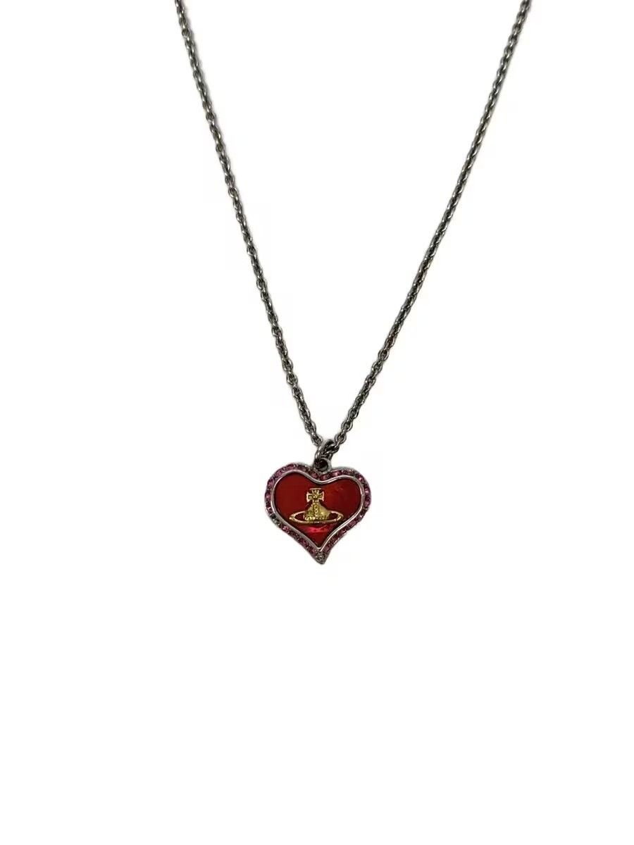 Vivienne Westwood Heart Necklace Size ONE SIZE - 1 Thumbnail