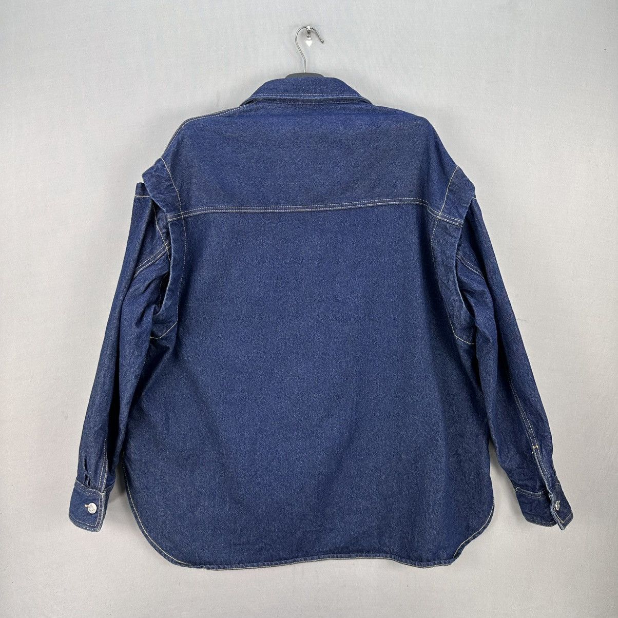 Vintage Vintage Flannel 15oz Denim Jacket can be a Vest Size US L / EU 52-54 / 3 - 4 Thumbnail