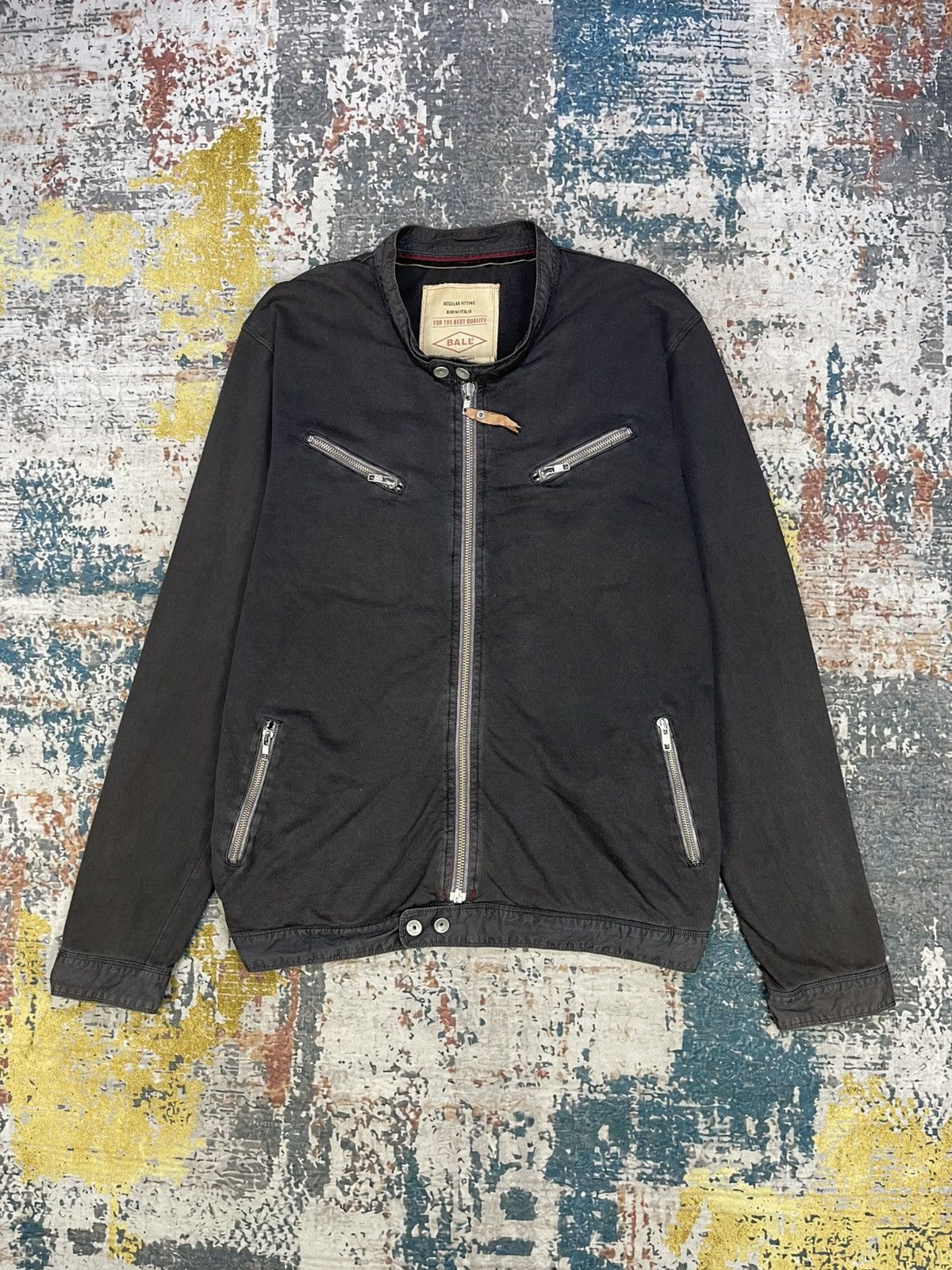 Vintage Vintage BALL Rimini Italia Rider Jacket Size US M / EU 48-50 / 2 - 1 Thumbnail