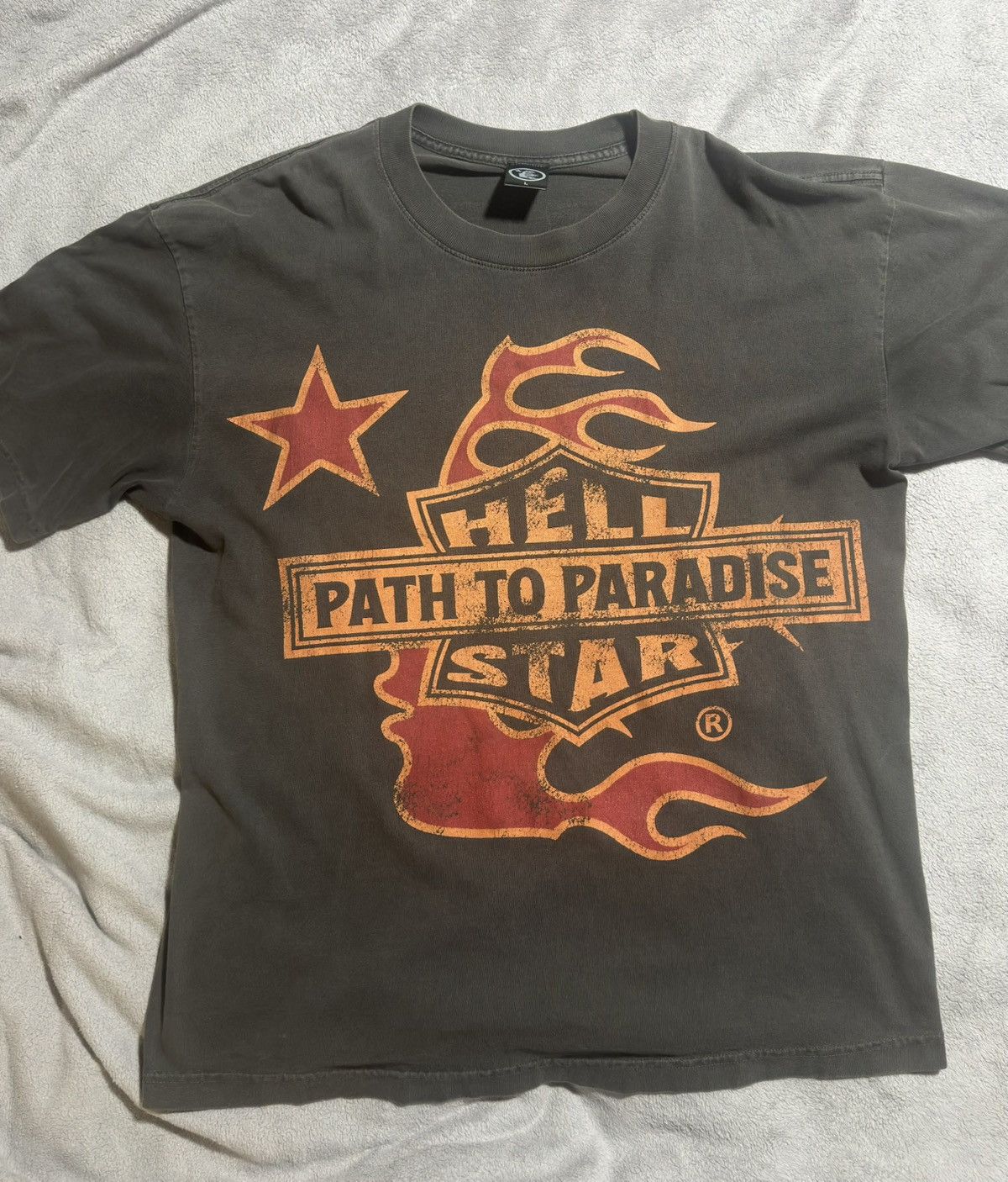 Hellstar Biker Tour T Shirt | Grailed