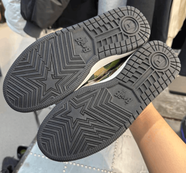 Bape Low cut casual board shoes Size US 7 / EU 40 - 4 Thumbnail