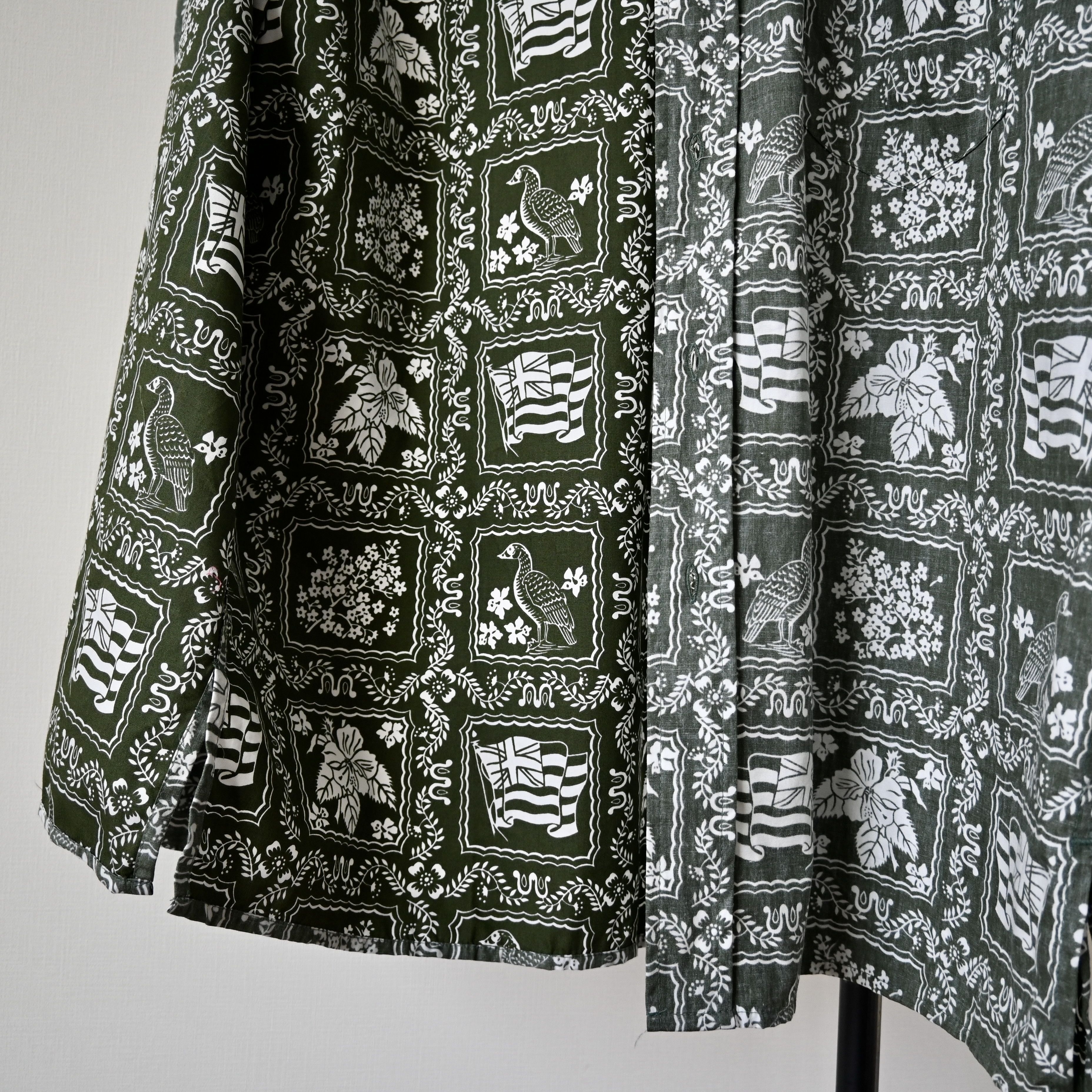 Reyn Spooner Reyn Spooner all cotton Lahaina Sailor shirt, olive Size US L / EU 52-54 / 3 - 10 Thumbnail