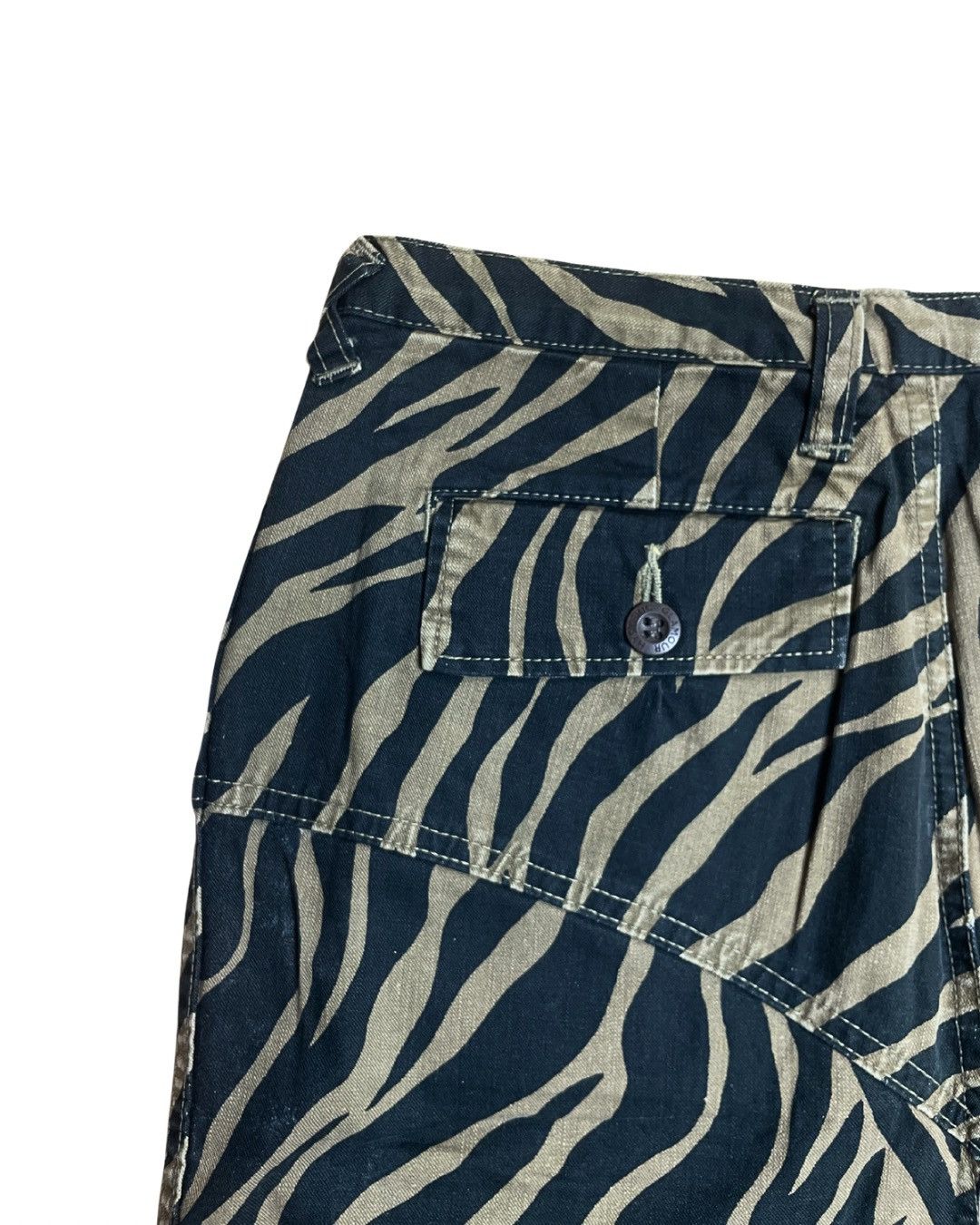 Hysteric Glamour Hysteric Glamour Zebra Pattern Utility Midi Skirt Size 27" / US 4 / IT 40 - 11 Thumbnail