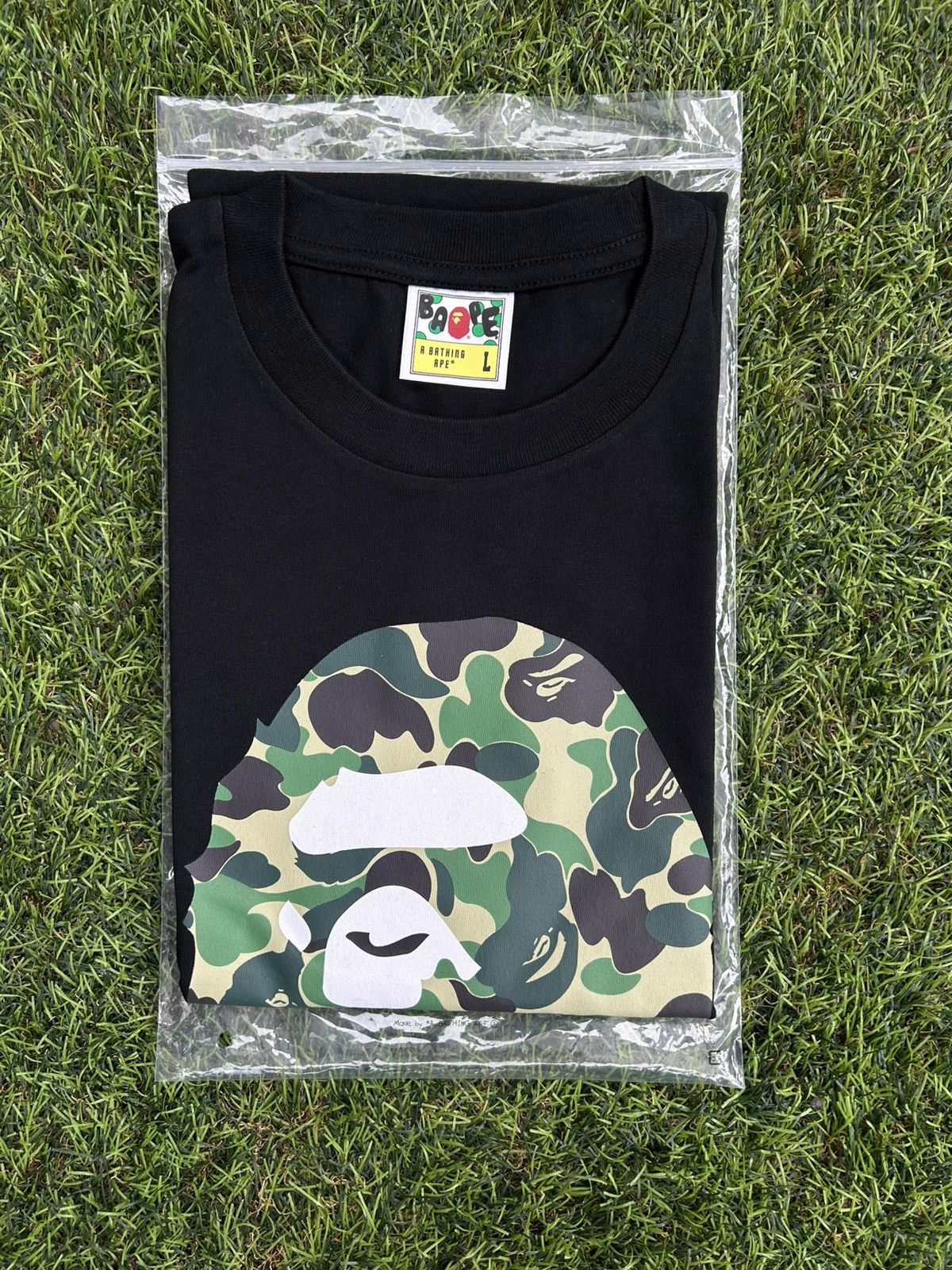 Bape Bape ABC CAMO BLACK/ GREEN Size US L / EU 52-54 / 3 - 2 Thumbnail