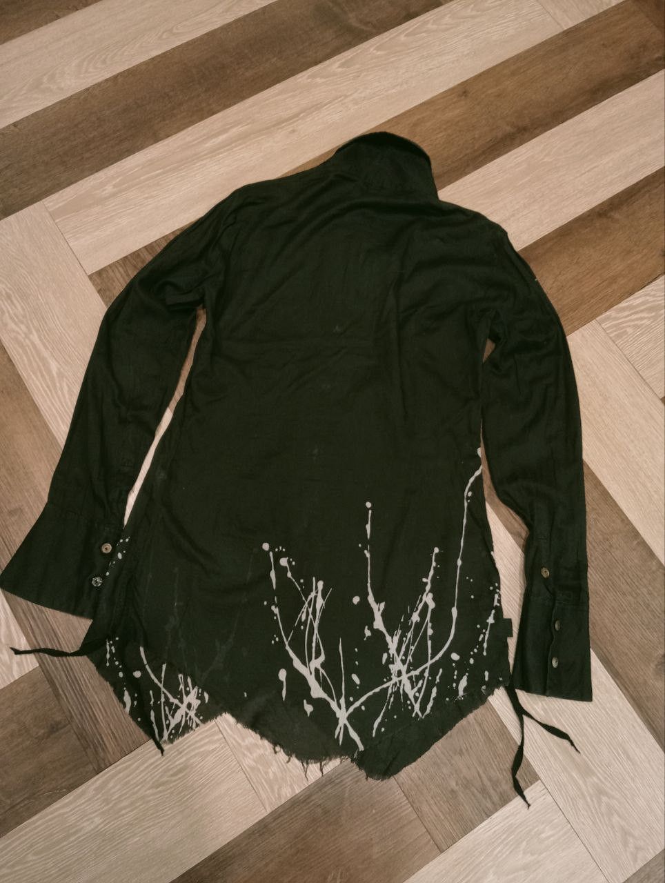 KMRii KMRii DISCHARGED LAYERED SHIRT Size US M / EU 48-50 / 2 - 14 Thumbnail