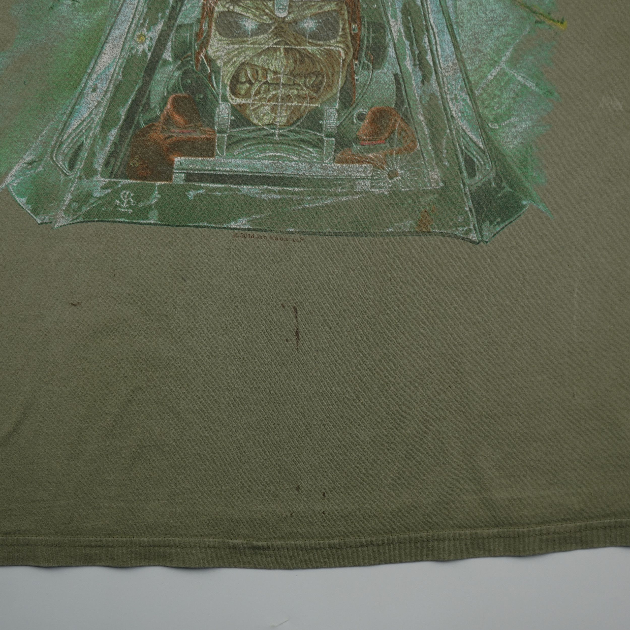 Band Tees × Vintage Vintage 2018 Iron Maiden Legacy Of The Beast T-Shirt Size US XXL / EU 58 / 5 - 4 Thumbnail