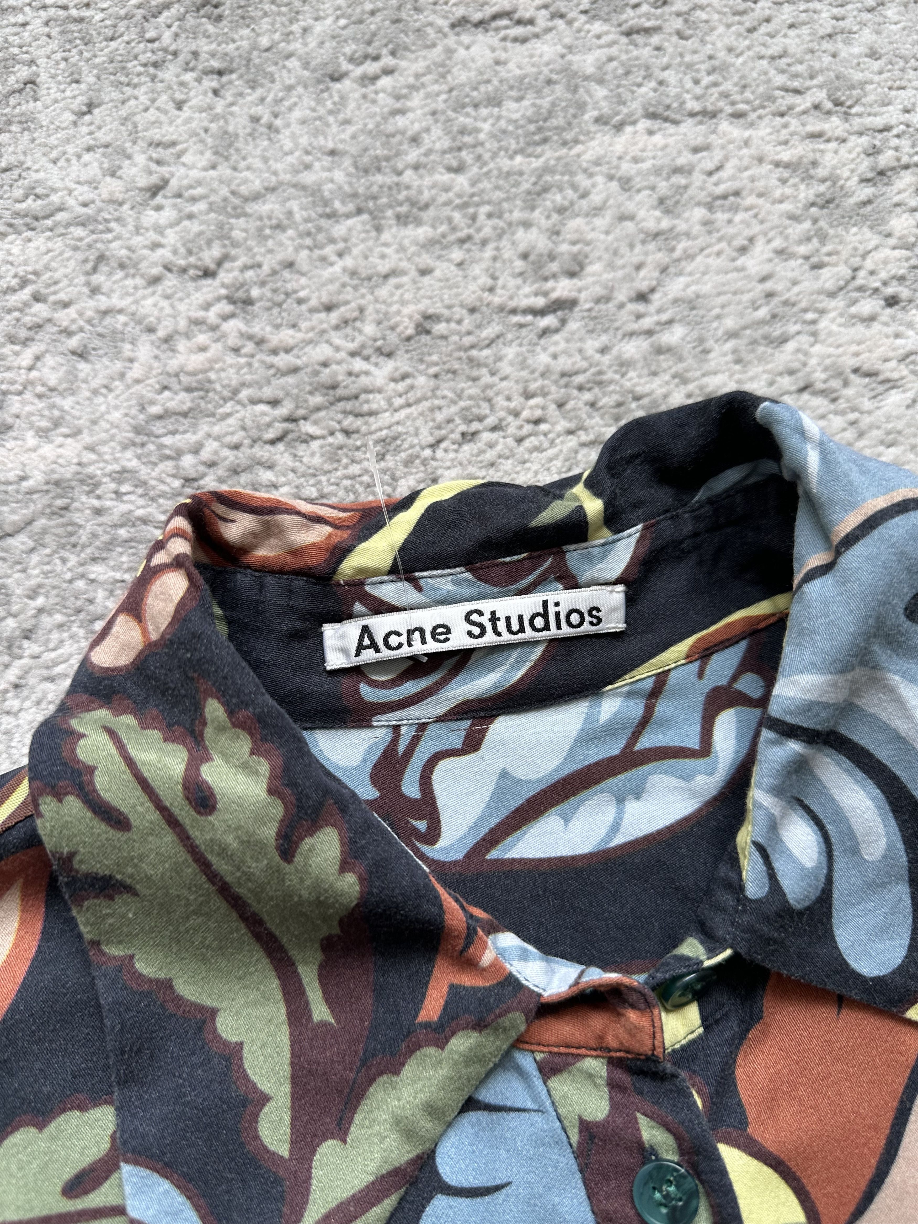 Acne Studios Vintage Archive Acne Studios printed shirt Size L / US 10 / IT 46 - 8 Thumbnail