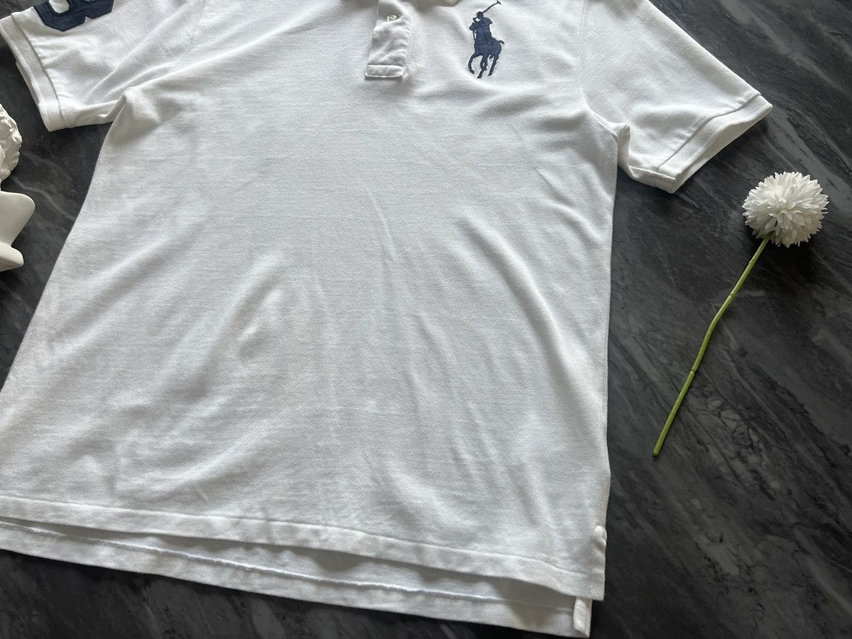 Polo Ralph Lauren Polo Ralph Lauren : Number Three No.3 White Classic Size US XL / EU 56 / 4 - 4 Thumbnail