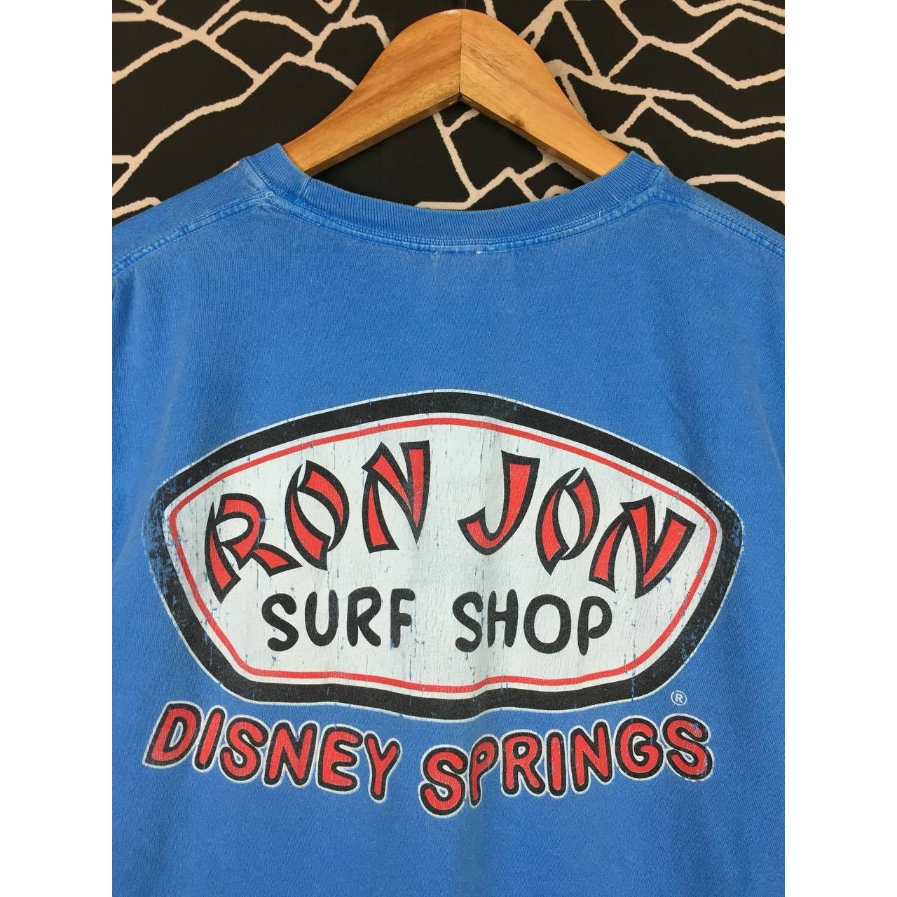 Disney × Ron Jon Surf Shop × Vintage Vtg Ron Jon Surf Shop Disney Springs long Sleeve Tee Size US M / EU 48-50 / 2 - 3 Thumbnail