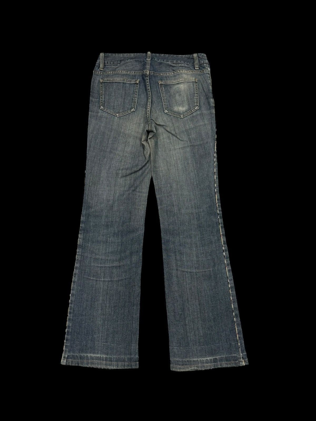 Burberry 💥Flare Jeans Burberry Nova Lining Bootcut Jeans Size 28" / US 6 / IT 42 - 2 Thumbnail