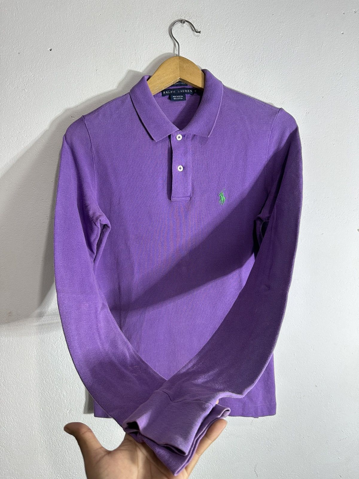 Polo Ralph Lauren × Ralph Lauren × Vintage Vintage Faded Polo Ralph Lauren The Skinny Center LOGO Size US M / EU 48-50 / 2 - 4 Thumbnail