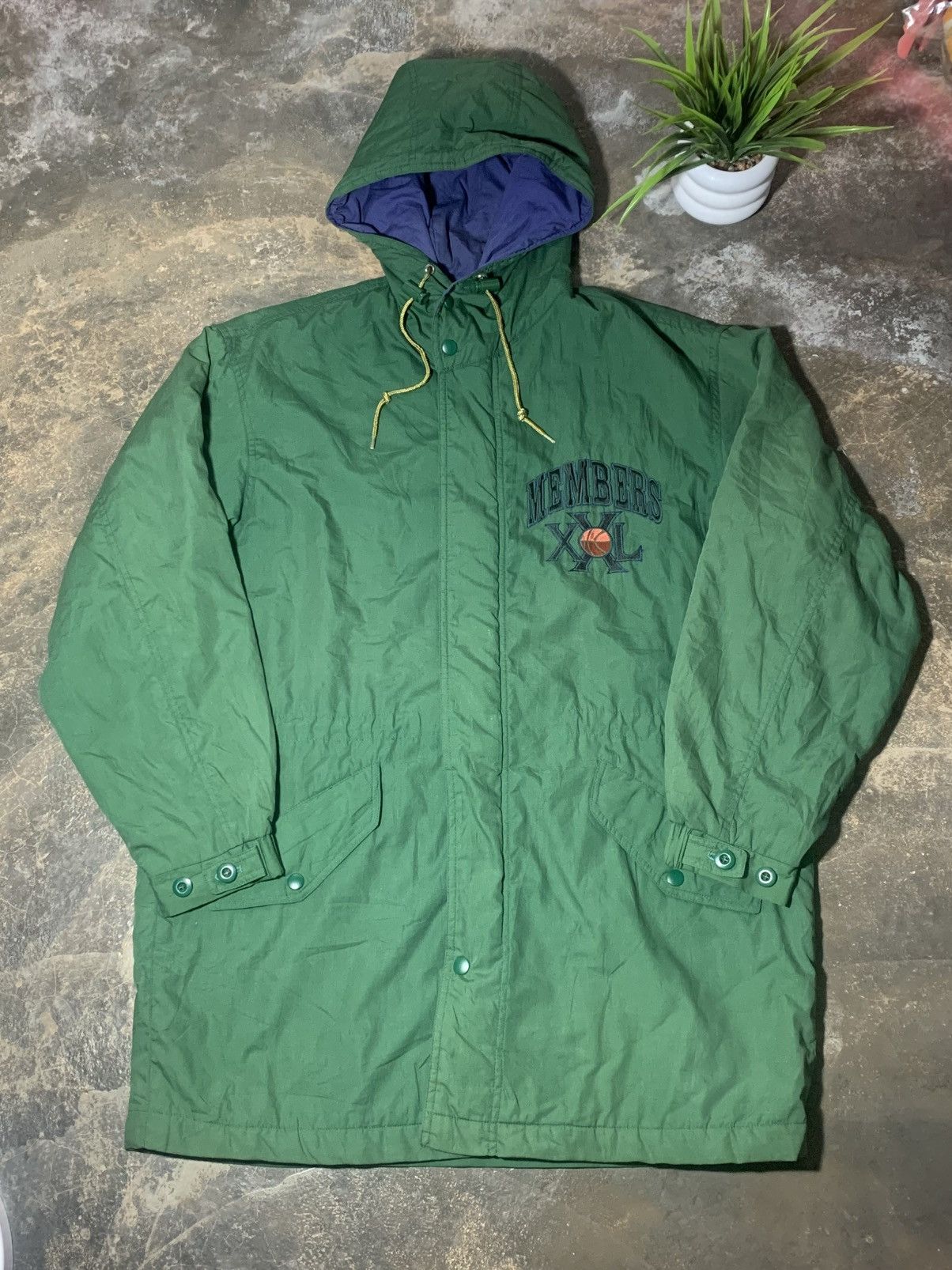 NBA Vintage NBA Brooklyn member parka jacket Size US XL / EU 56 / 4 - 1 Thumbnail