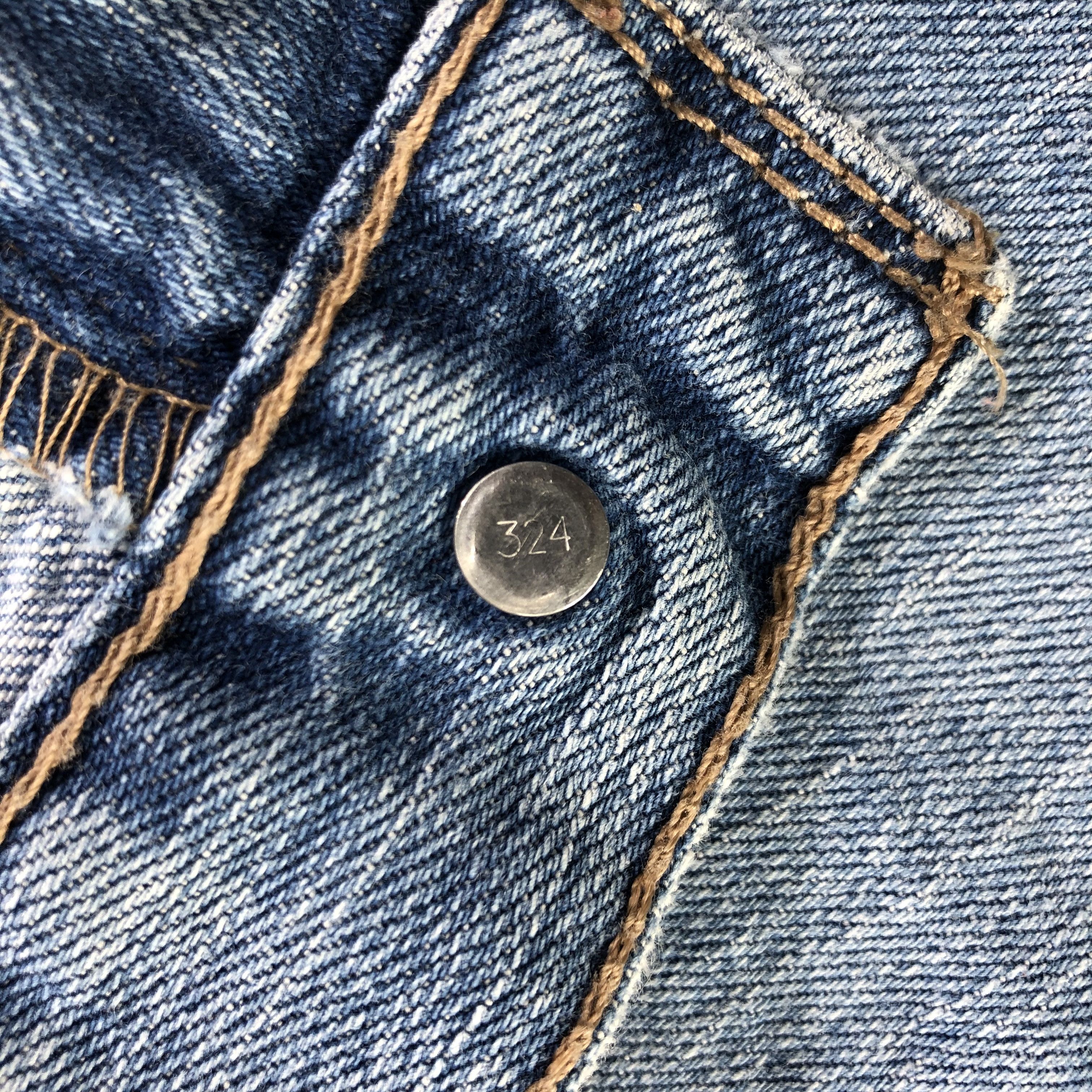 Levi's Vintage 90s Blue Wash Levis 505 Jeans-J3147 Size US 37 - 10 Thumbnail
