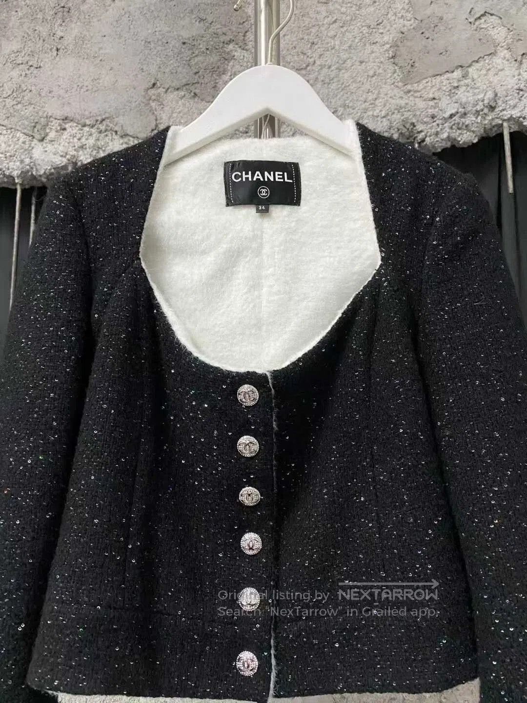 Chanel Chanel Snow Collection Sparkling Jacket. Size XS / US 0-2 / IT 36-38 - 3 Thumbnail
