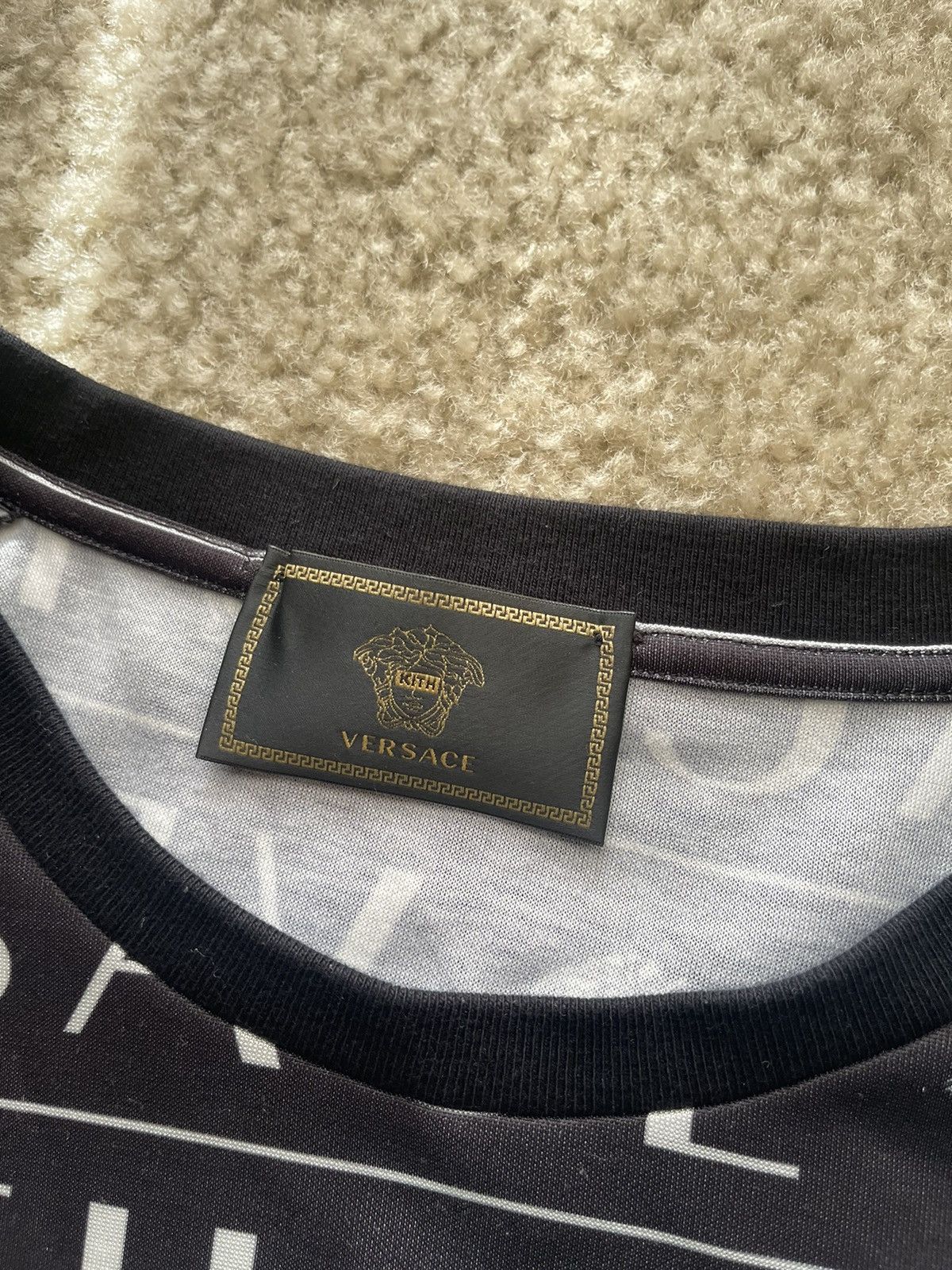 Kith × Versace Kith x Versace Monogram Tricot Crewneck Size US M / EU 48-50 / 2 - 2 Thumbnail