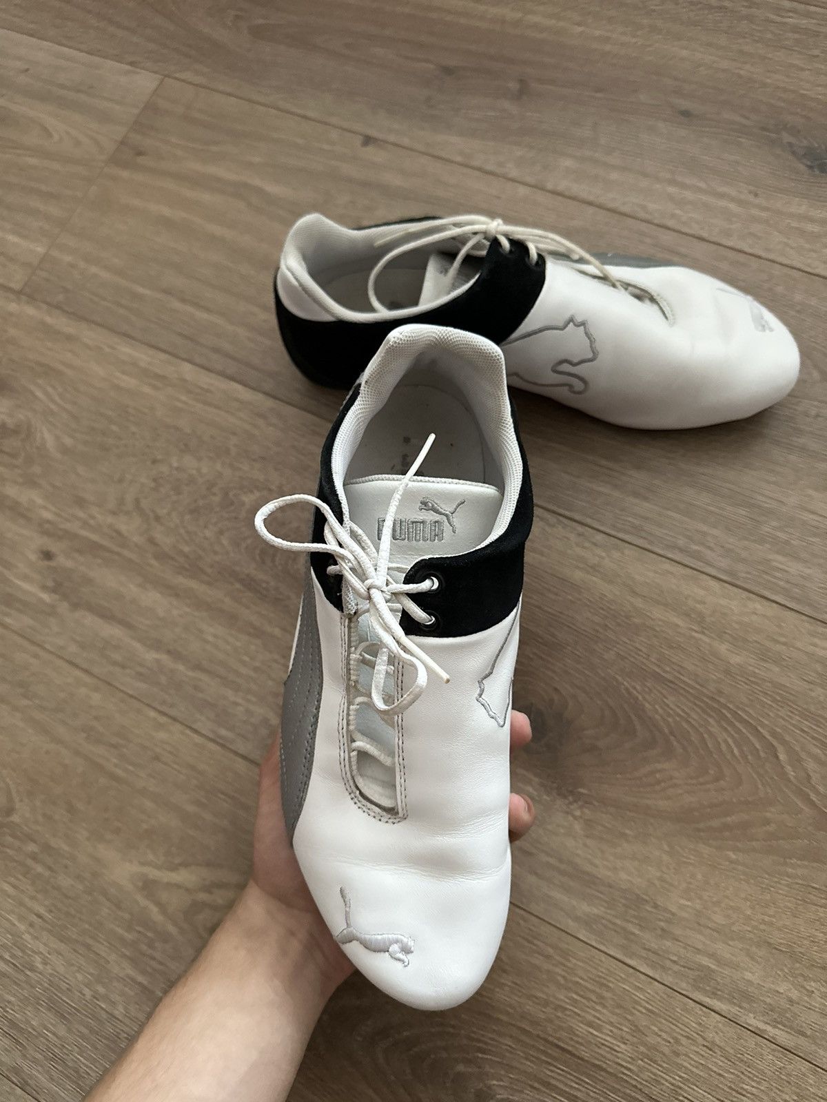 Puma 🔥VINTAGE PUMA SPEEDCAT VINTAGE LEATHER SHOES🔥 Size US 9 / EU 42 - 4 Thumbnail