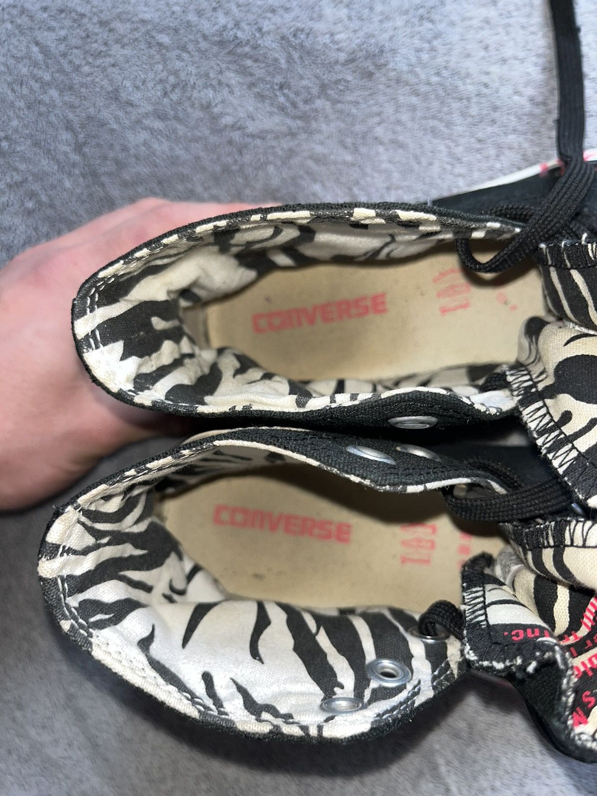 Converse Vintage 2009 Converse x Blondie Debbie Harry Rock Merch shoe Size US 9 / IT 39 - 11 Thumbnail