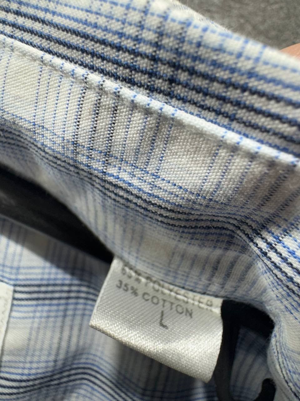 Yves Saint Laurent Vintage 90s Yves Saint Laurent YSL Shirt Size US L / EU 52-54 / 3 - 3 Thumbnail