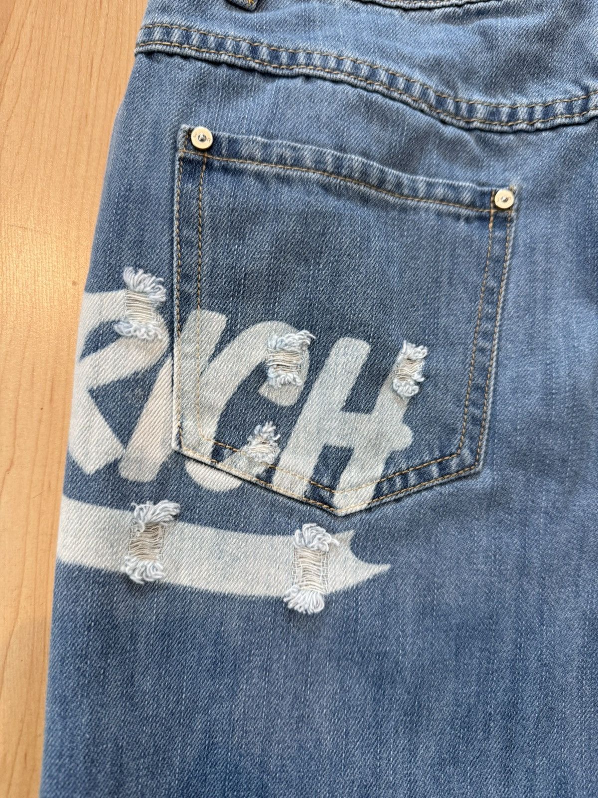 Joyrich Joyrich Flare Denim Pants Size 28" / US 6 / IT 42 - 3 Thumbnail