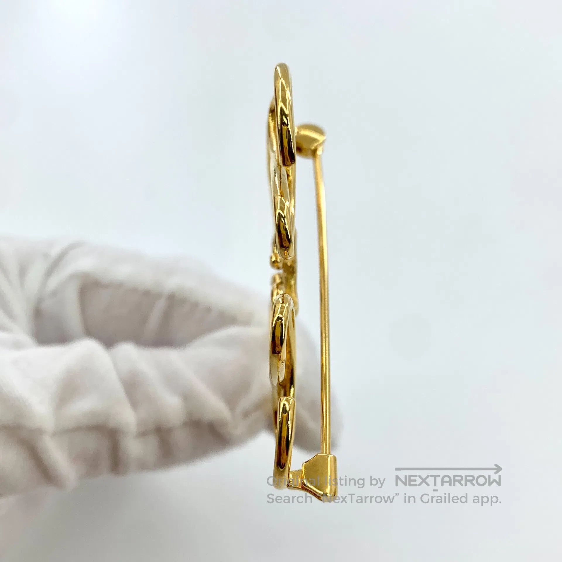Loewe Loewe Gold Logo Pin| Size ONE SIZE - 5 Thumbnail