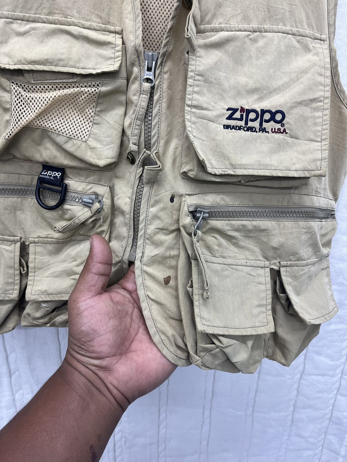 Vintage × Zippo VTG ZIPPO HUNTING VEST Size US M / EU 48-50 / 2 - 8 Thumbnail