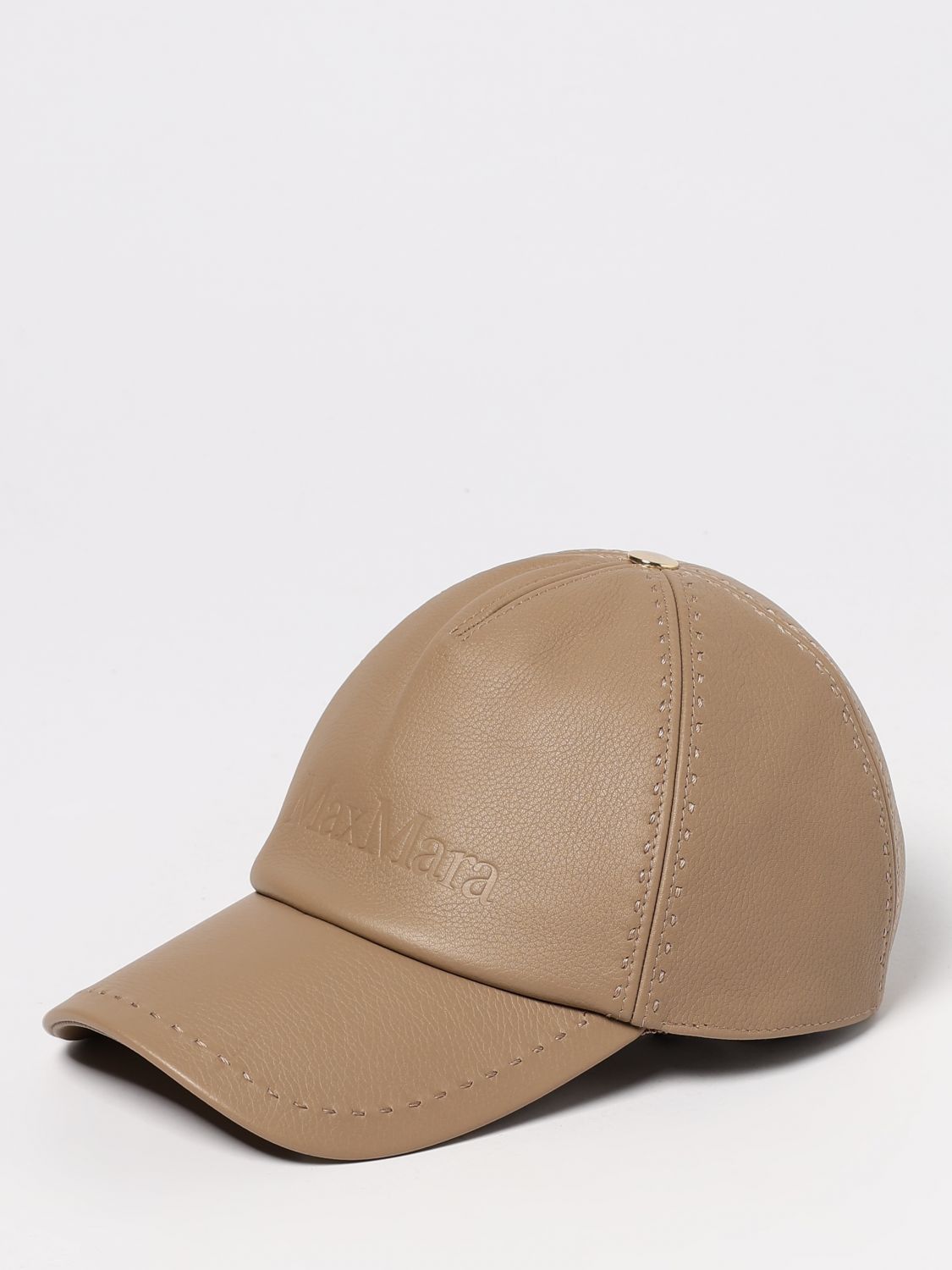 Max Mara Hat Woman Beige