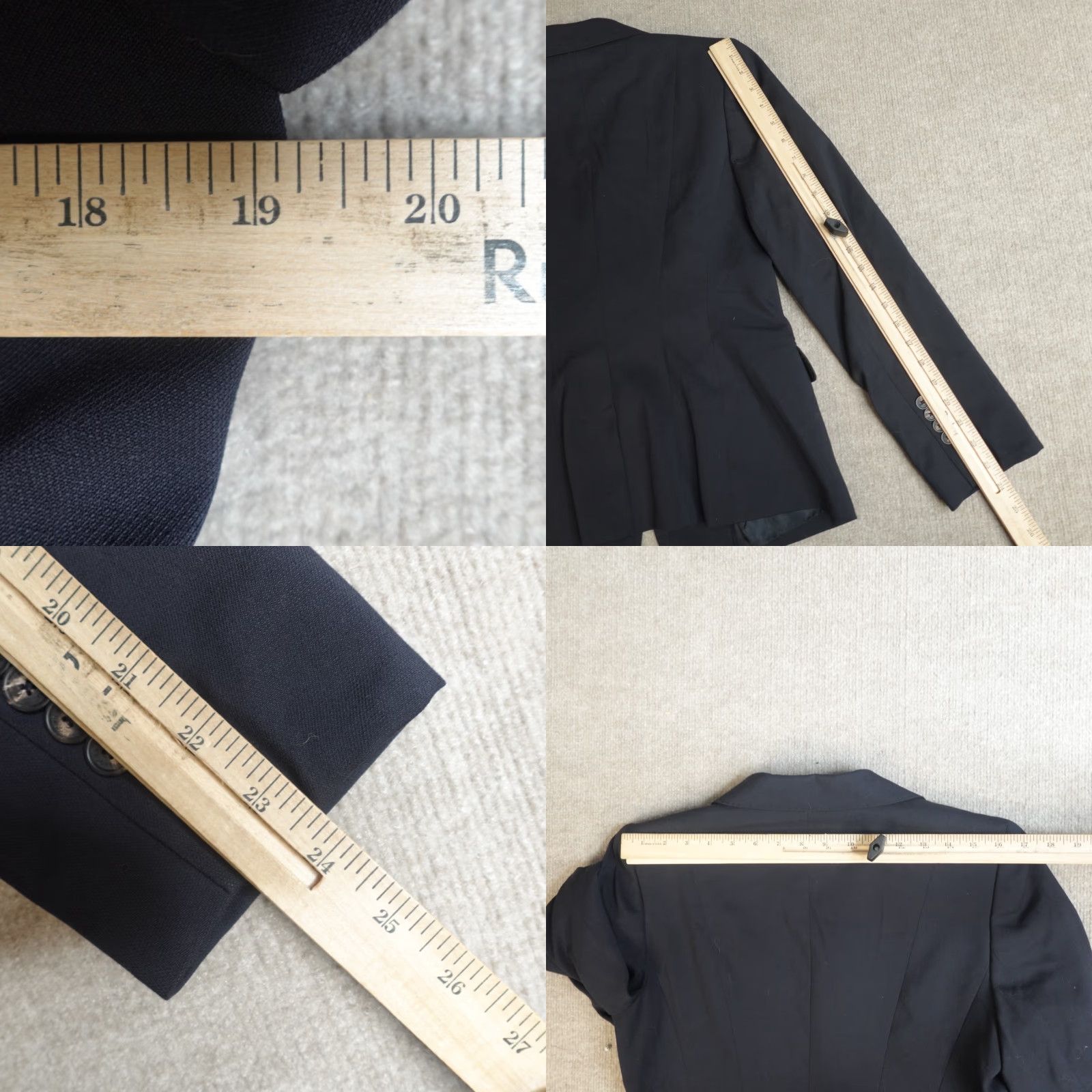 Brooks Brothers Brooks Brothers Blazer Women 10 Blue Wool Solid Button Long Sleeve Dry Clean Only Regular Size Type Blazer Size L / US 10 / IT 46 - 8 Thumbnail