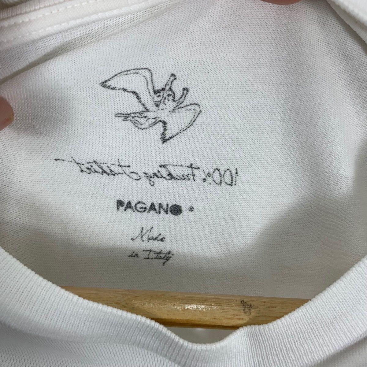 Other PAGANO MADE IN ITALY Rebel Snow White Tee Shirt Top Fairy Size M / US 6-8 / IT 42-44 - 8 Thumbnail