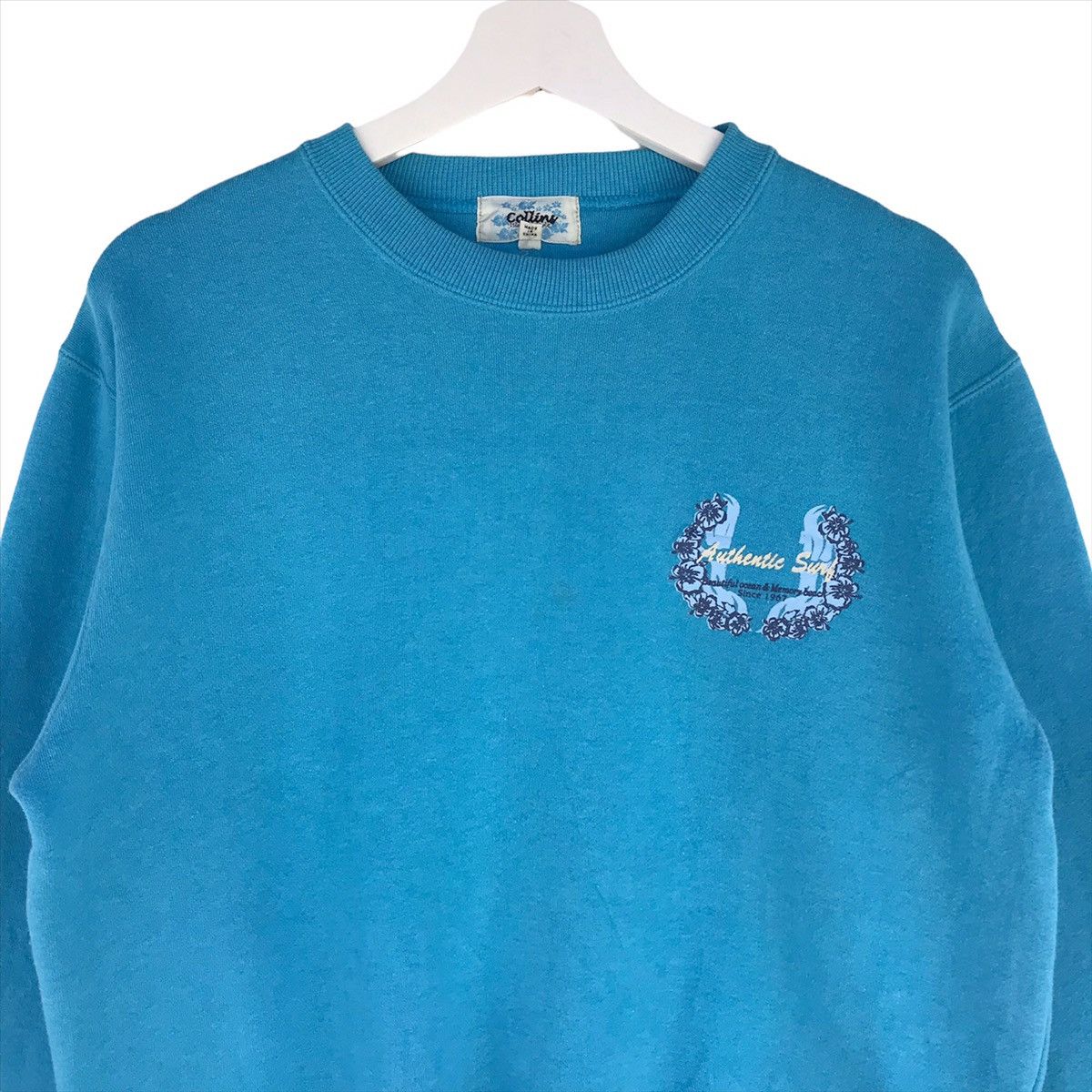 Vintage Vintage Colline island style surf crewneck sweatshirt Size US M / EU 48-50 / 2 - 2 Thumbnail