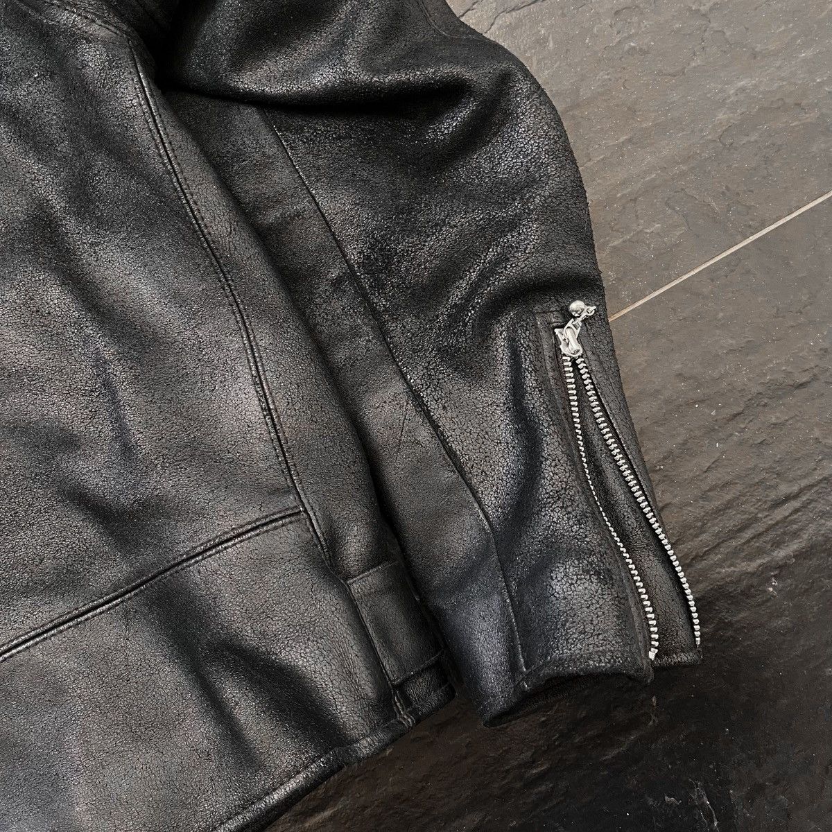 Japanese Brand TFOA LEATHER JACKET TAKUMI 7th GENERATION Size US S / EU 44-46 / 1 - 17 Thumbnail