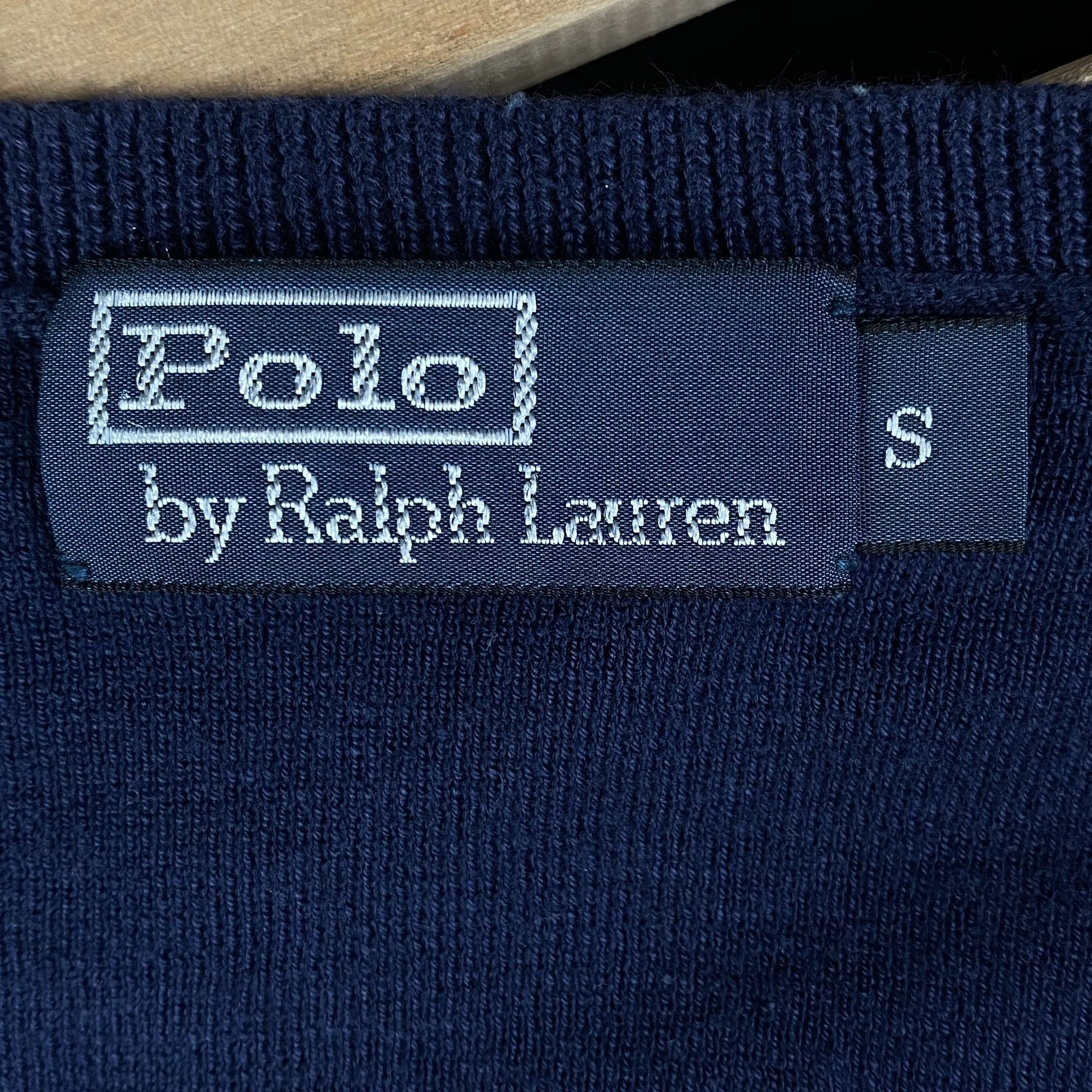 Polo Ralph Lauren × Ralph Lauren × Vintage Mens Long Sleeve Jumper Polo Ralph Lauren Vintage Size S Size US S / EU 44-46 / 1 - 4 Thumbnail