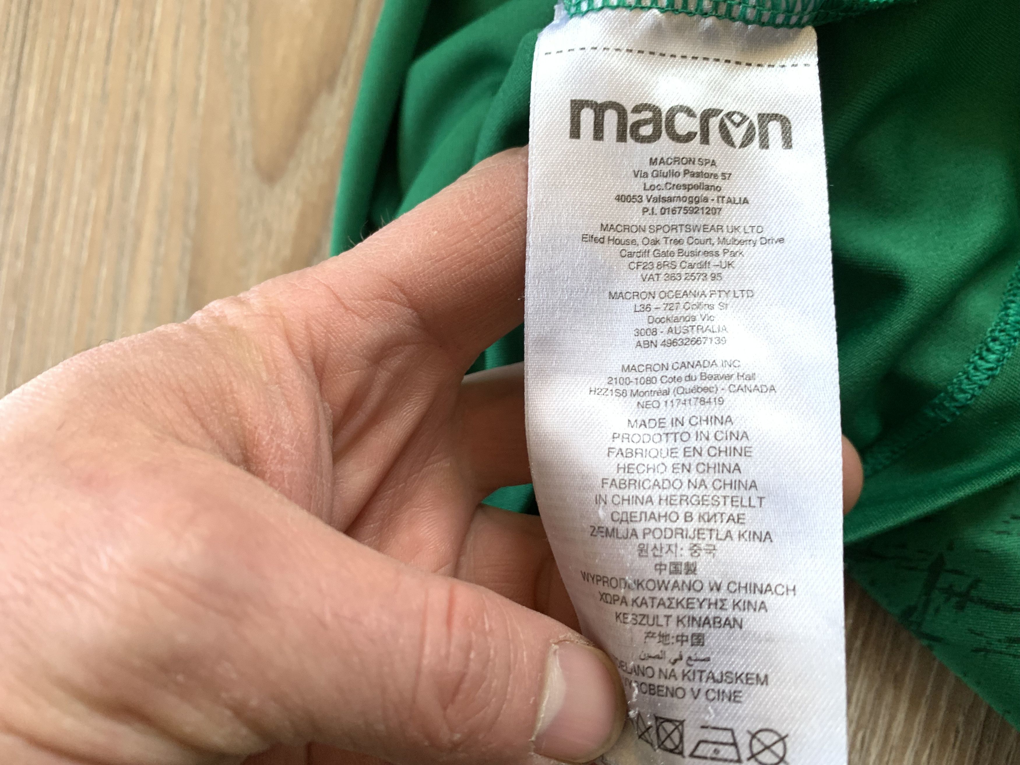 Macron Macron Northampton Saints Rugby Training T Shirt Size US M / EU 48-50 / 2 - 7 Thumbnail