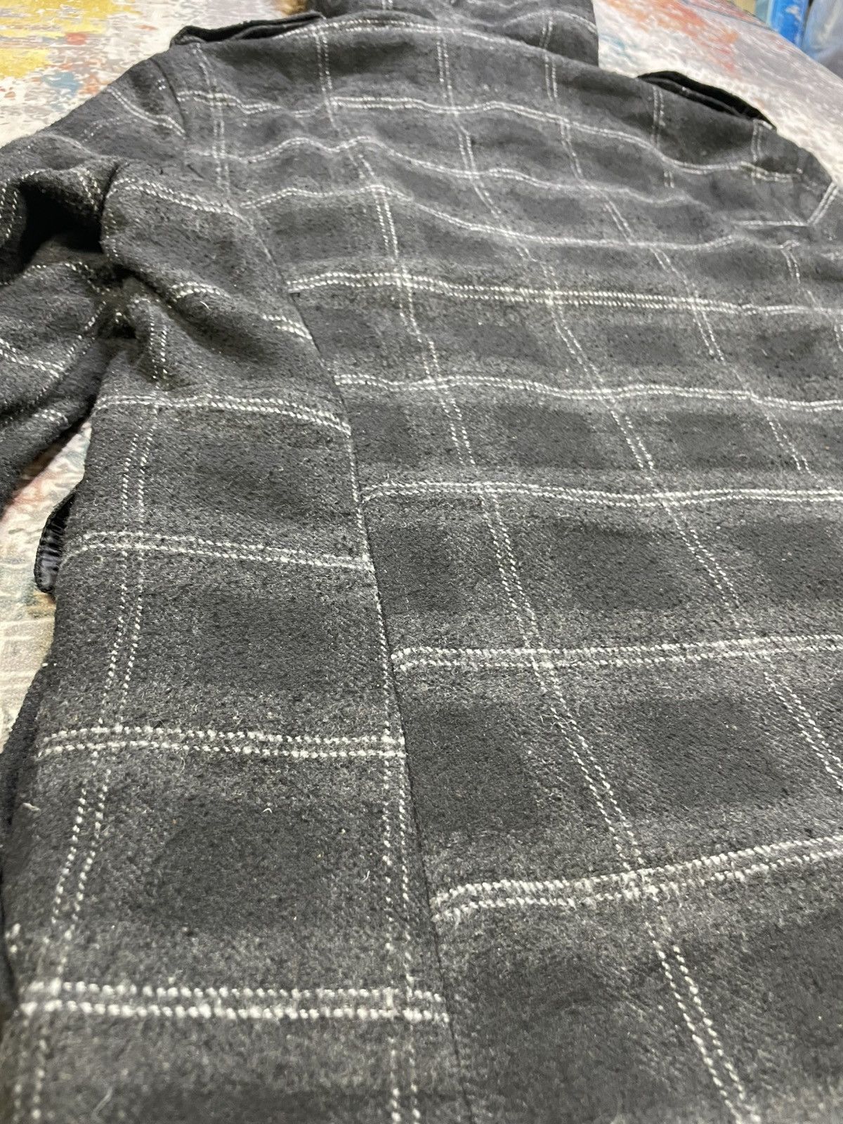 In The Attic In The Attic Rockers Garment Plaid Wool Blend Jacket Size US M / EU 48-50 / 2 - 11 Thumbnail