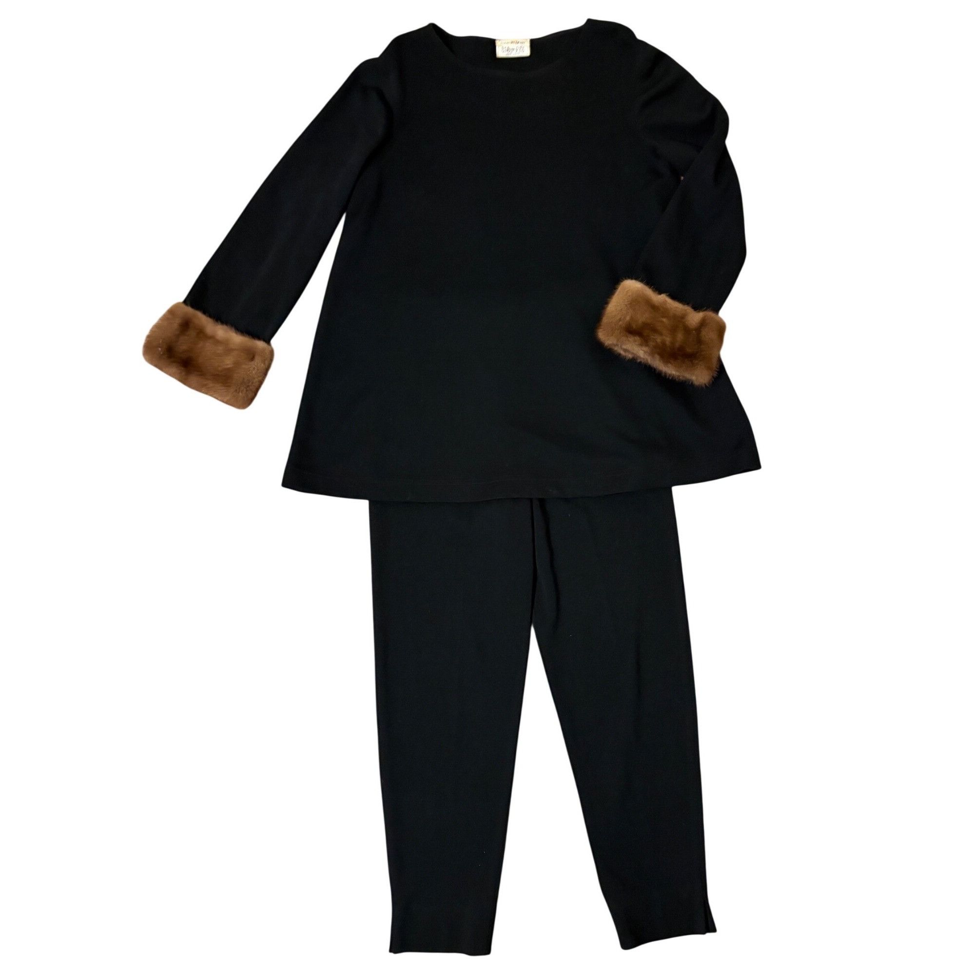 Isaac Mizrahi Isaac Mizrahi 6 8 Runway F/W 94 Faux Fur Sweater VTG Cigaret Size M / US 6-8 / IT 42-44 - 3 Thumbnail