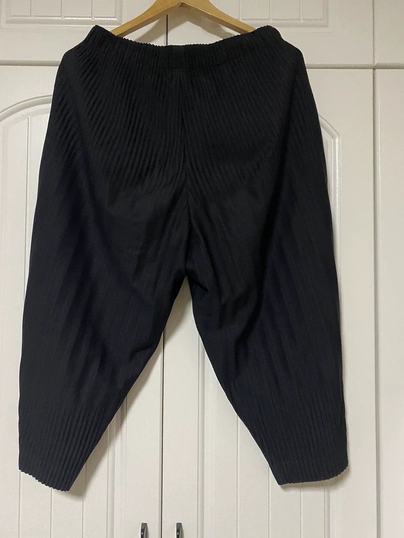 Issey Miyake issey miyake size:2 Black pleated pants Size US 26 / EU 42 - 2 Thumbnail