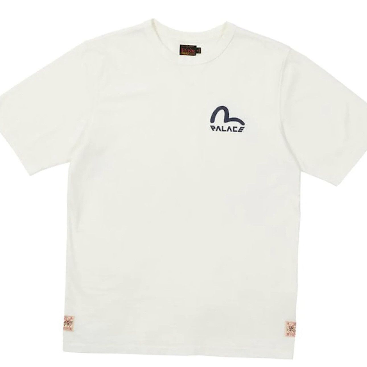 Evisu × Palace Palace x Evisu Seagull t-shirt FW21 Egret | Grailed