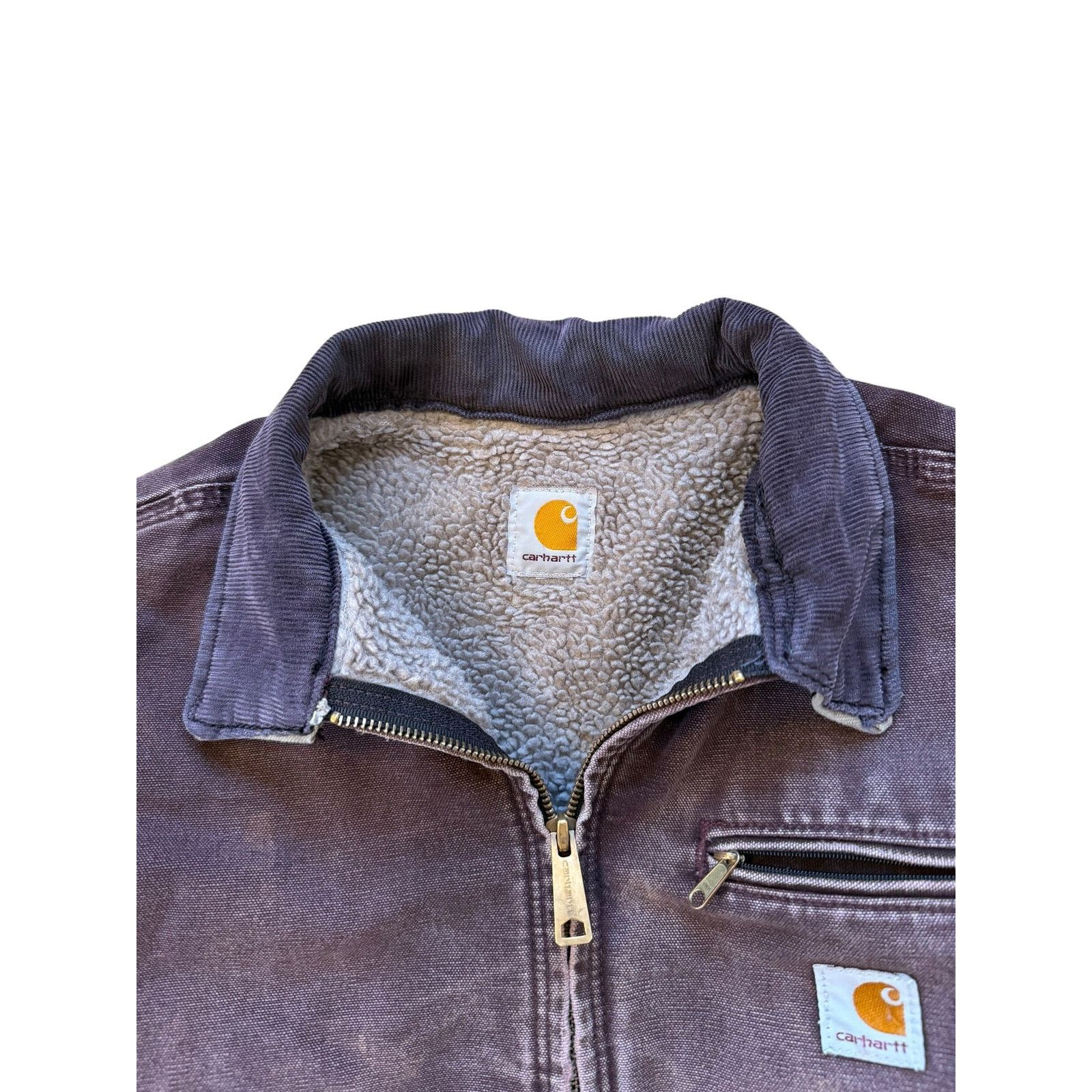 Carhartt WINE SHERPA HONEYCOMB REWORKED DETROIT Size US M / EU 48-50 / 2 - 5 Thumbnail