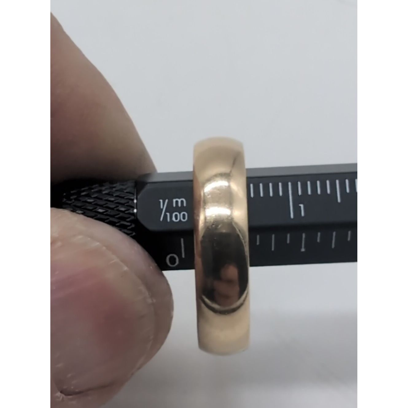 Other Shane Co 14k Yellow Gold Mens 5mm Wedding Ring Band Sz13.75 Size ONE SIZE - 8 Thumbnail