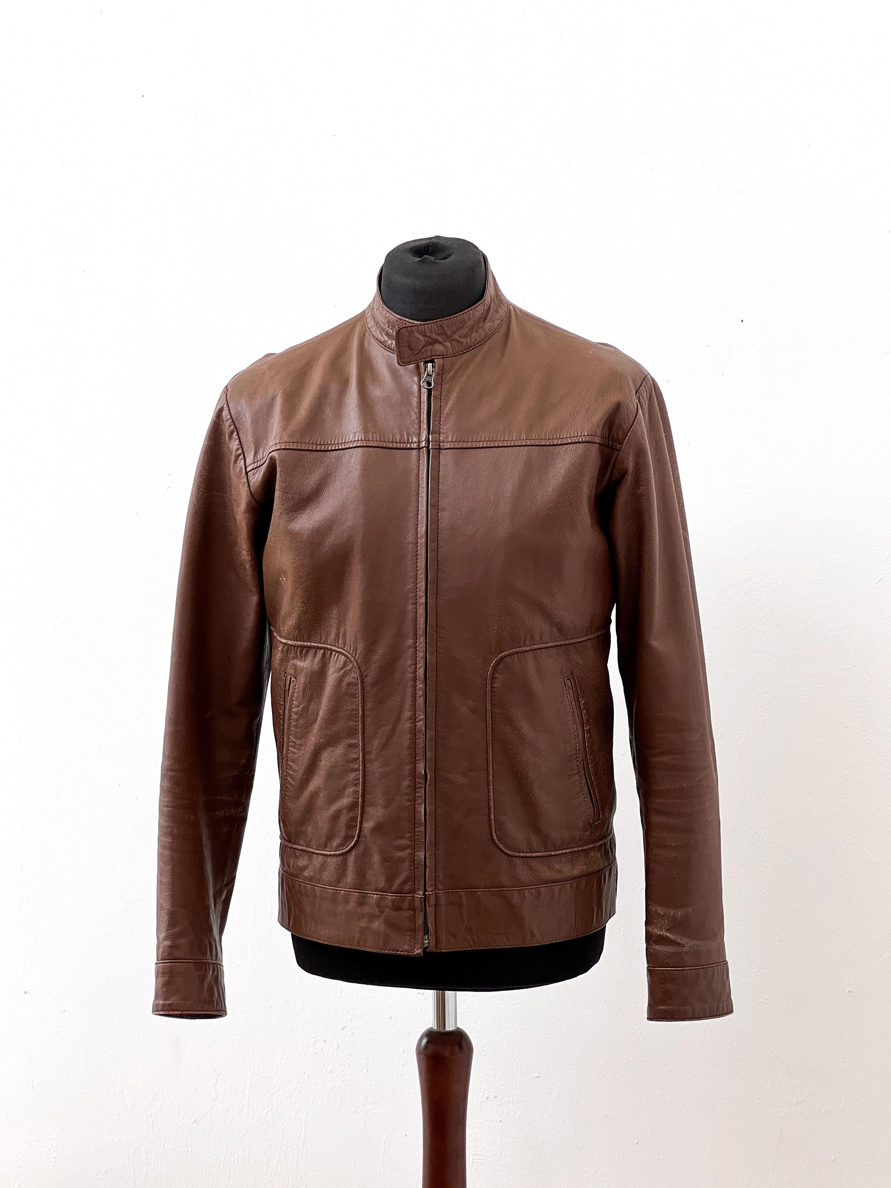 Lambskin Leather Quarantined Fashion Leather Jacket
