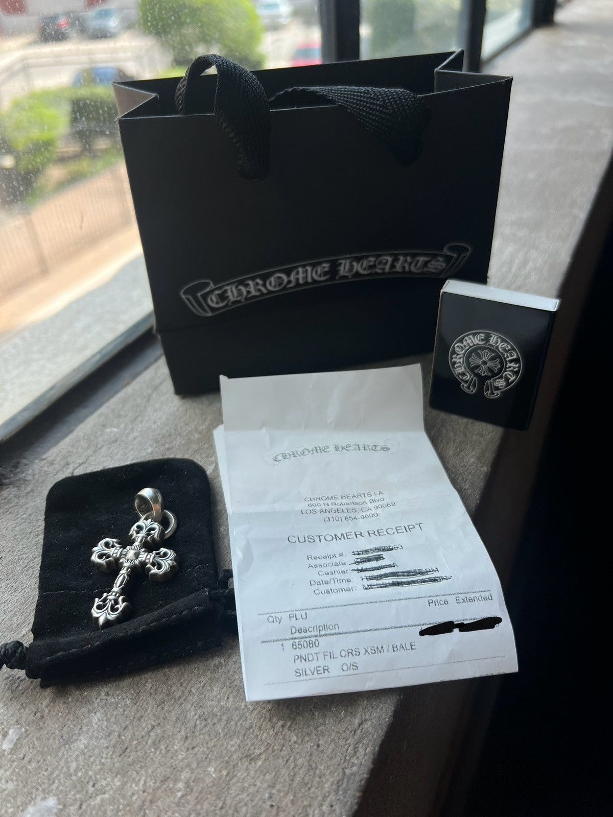 Chrome Hearts New Chrome Hearts Fuck You NYC Spacer Ring 3mm