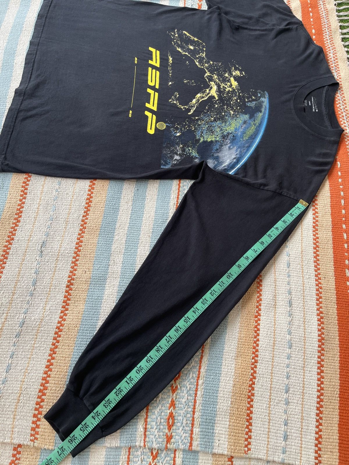 A$AP Rocky AW20 Rapper🔥ASAP ROCKY Worldwide 2020 LongSleeve Tee Size US L / EU 52-54 / 3 - 11 Thumbnail