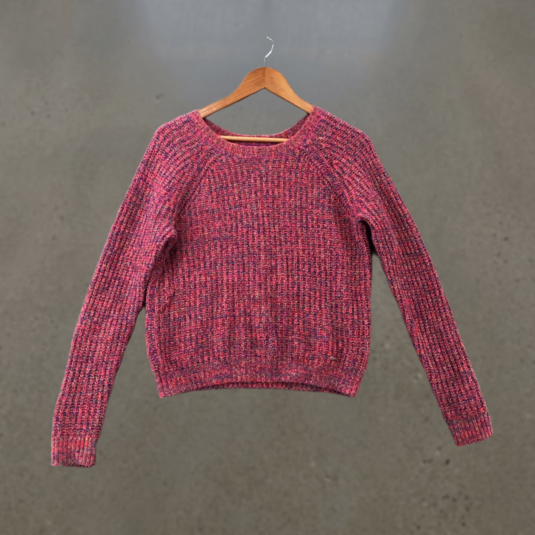 Abercrombie & Fitch Abercrombie & Fitch Pullover Sweater Womens M Multicolor Wool Blend Crew Knitted Size M / US 6-8 / IT 42-44 - 1 Thumbnail