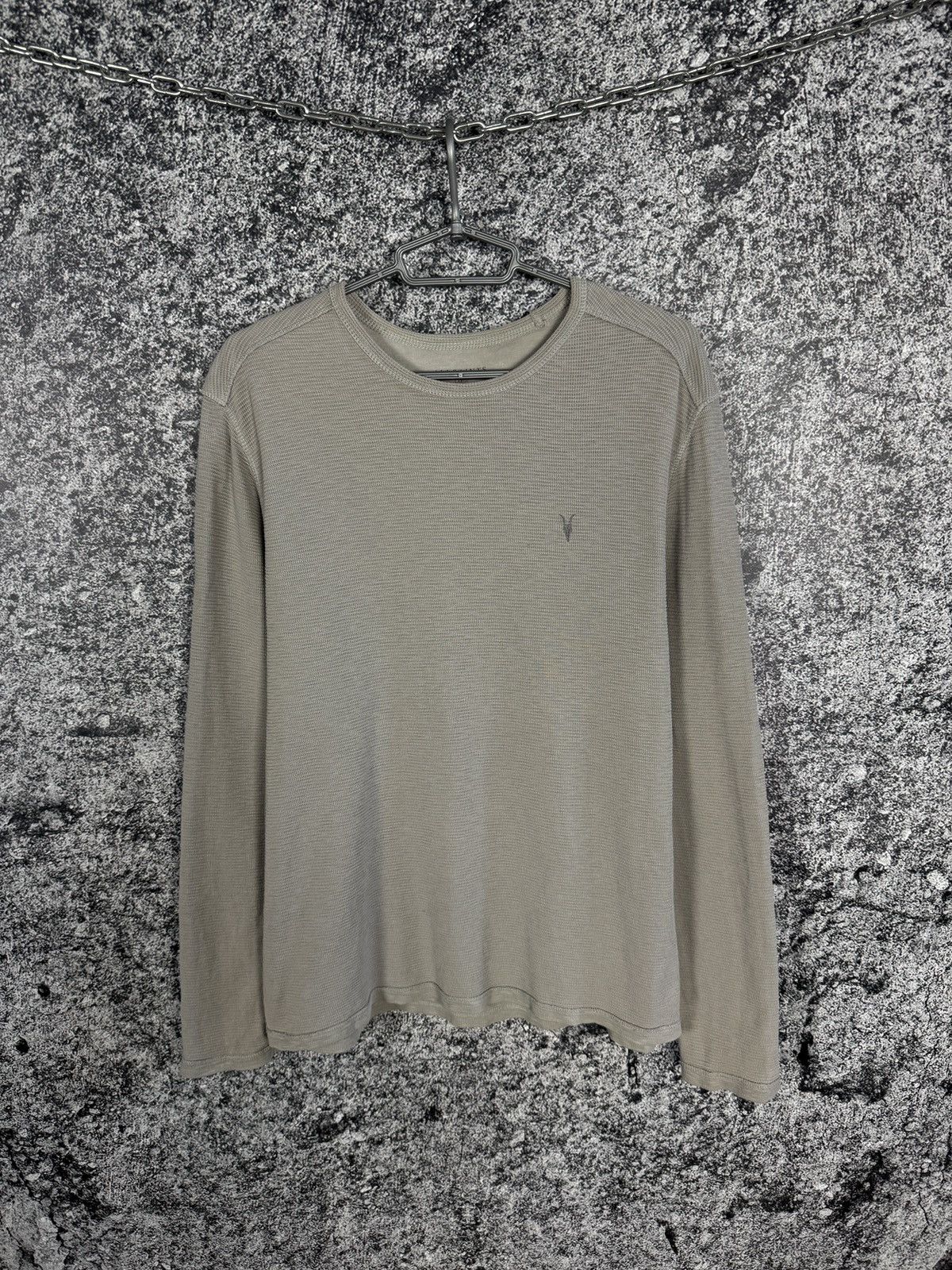 Allsaints Allsaints Clash Long Sleeve Crew Light Sweatshirt Pullover Size US L / EU 52-54 / 3 - 1 Thumbnail