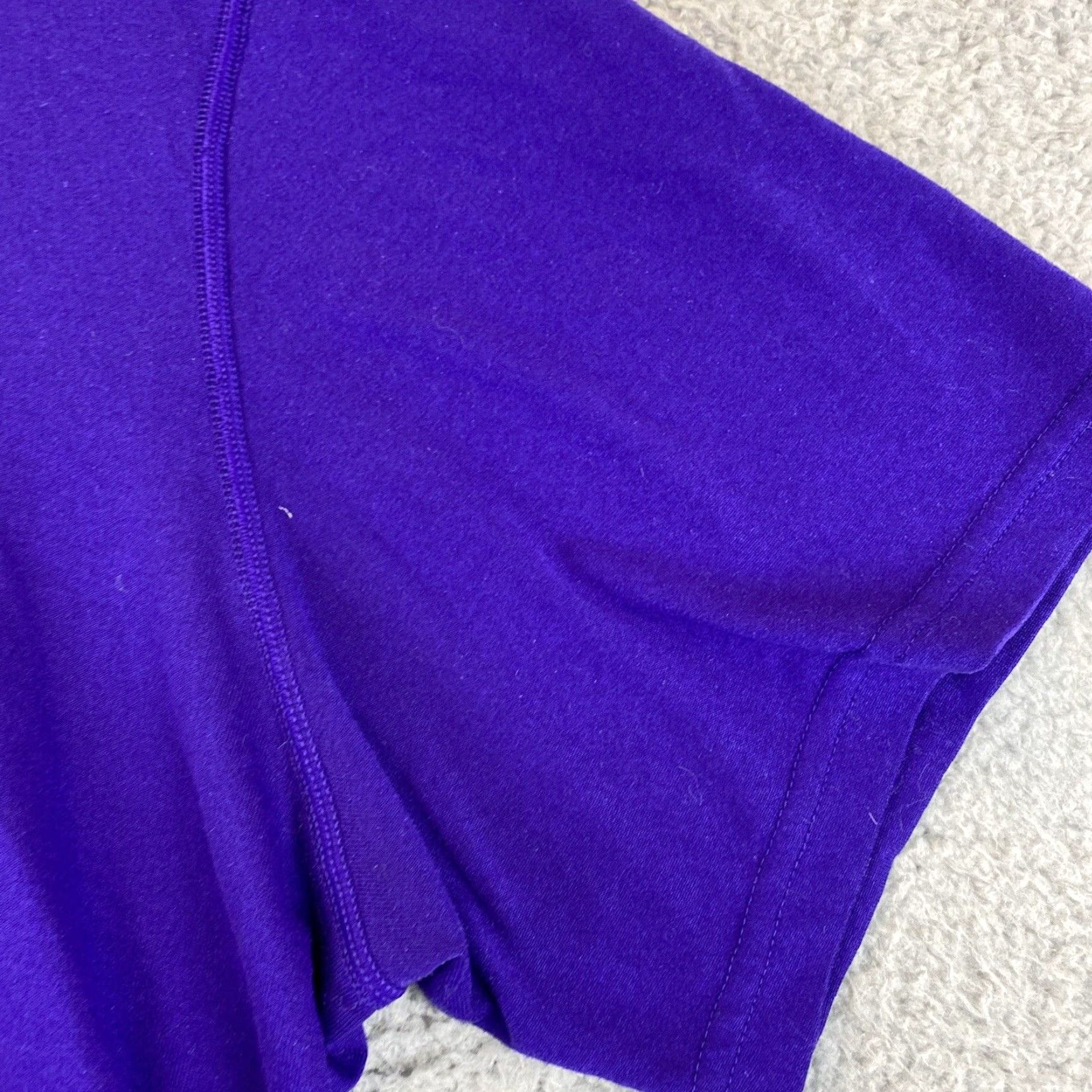 Nike Nike T-Shirt Short Sleeve Swoosh Logo Purple S Adult Small Regular Nike 67-1 Mens Size US S / EU 44-46 / 1 - 5 Thumbnail