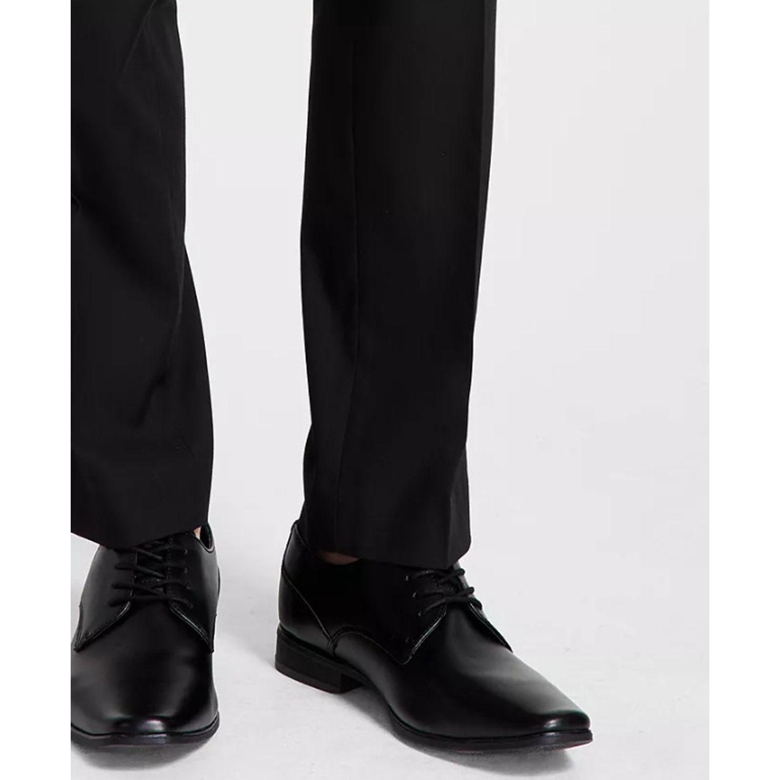 Kenneth Cole Reaction Men\'s Black Classic Dress Pants 29x32