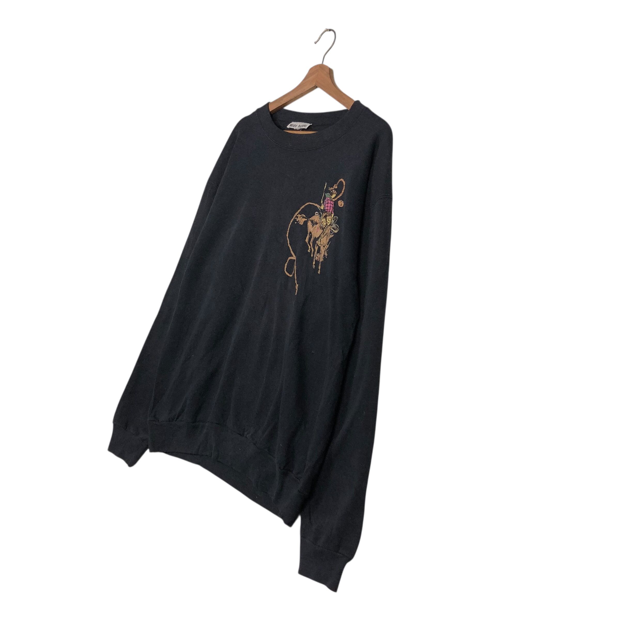 Japanese Brand 📌Vintage Sweatshirt Mona Nadina Cartoon Design Big Logo Size US M / EU 48-50 / 2 - 3 Thumbnail